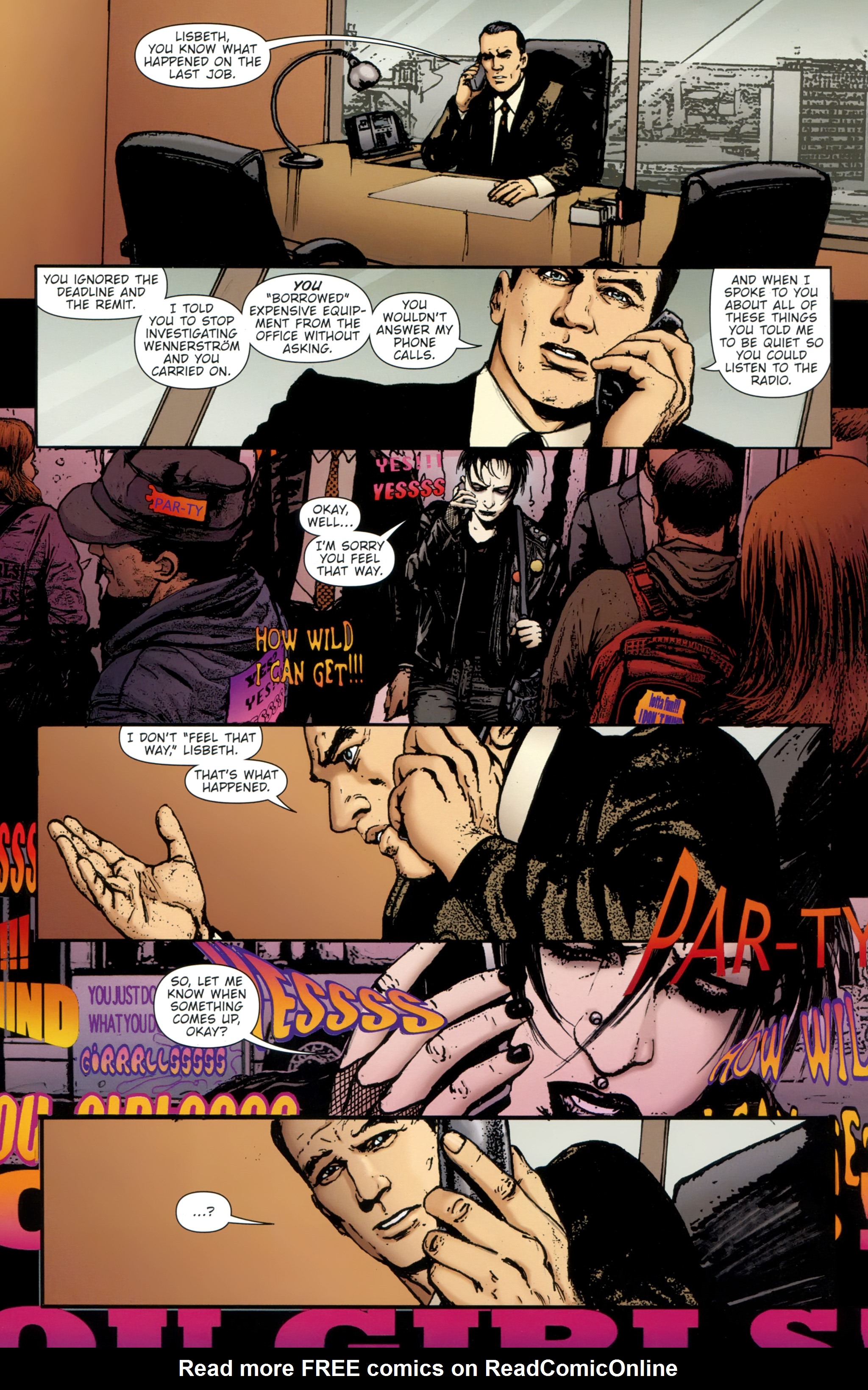 Read online The Girl With the Dragon Tattoo comic -  Issue # TPB 2 - 25