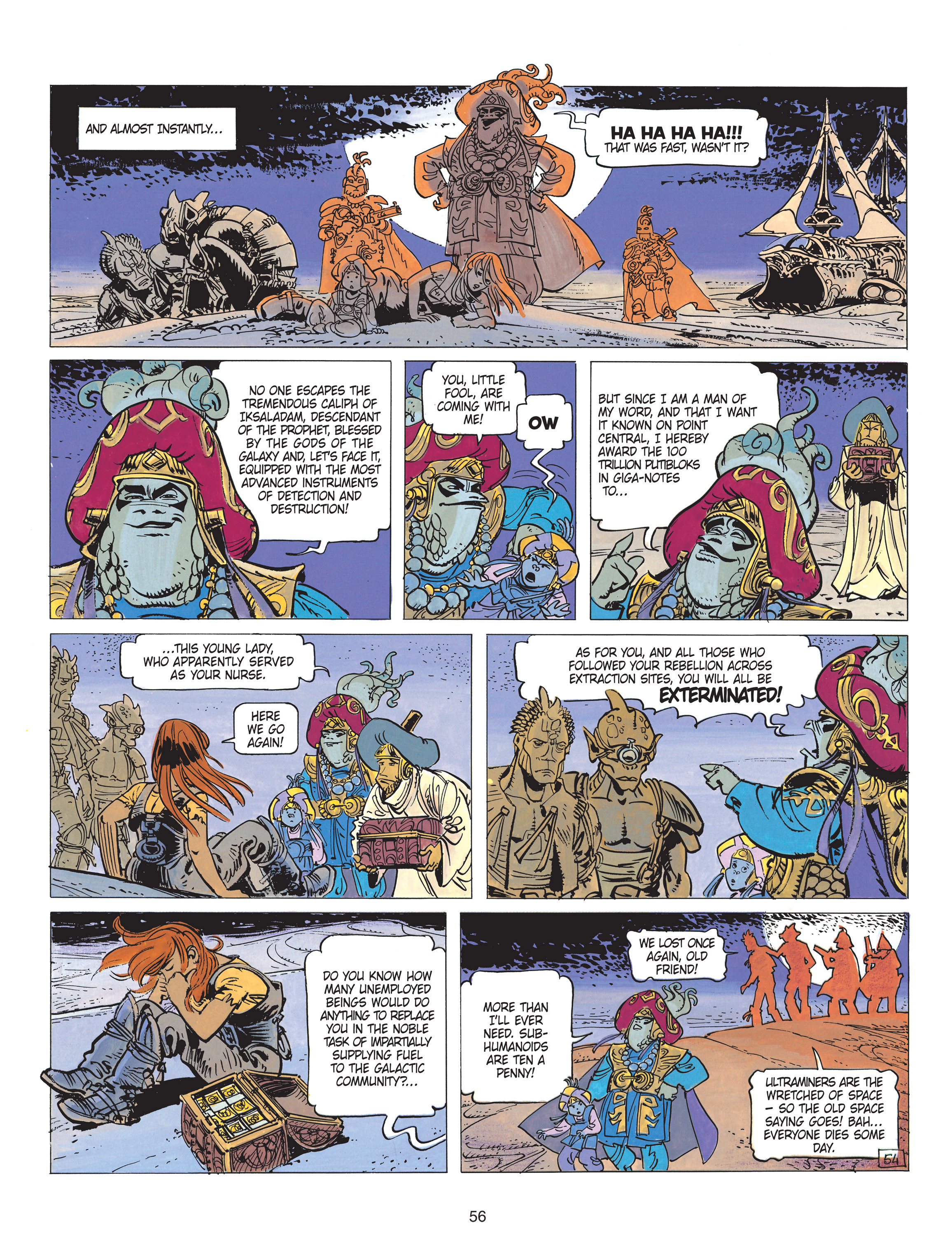 Read online Valerian and Laureline comic -  Issue #16 - 56