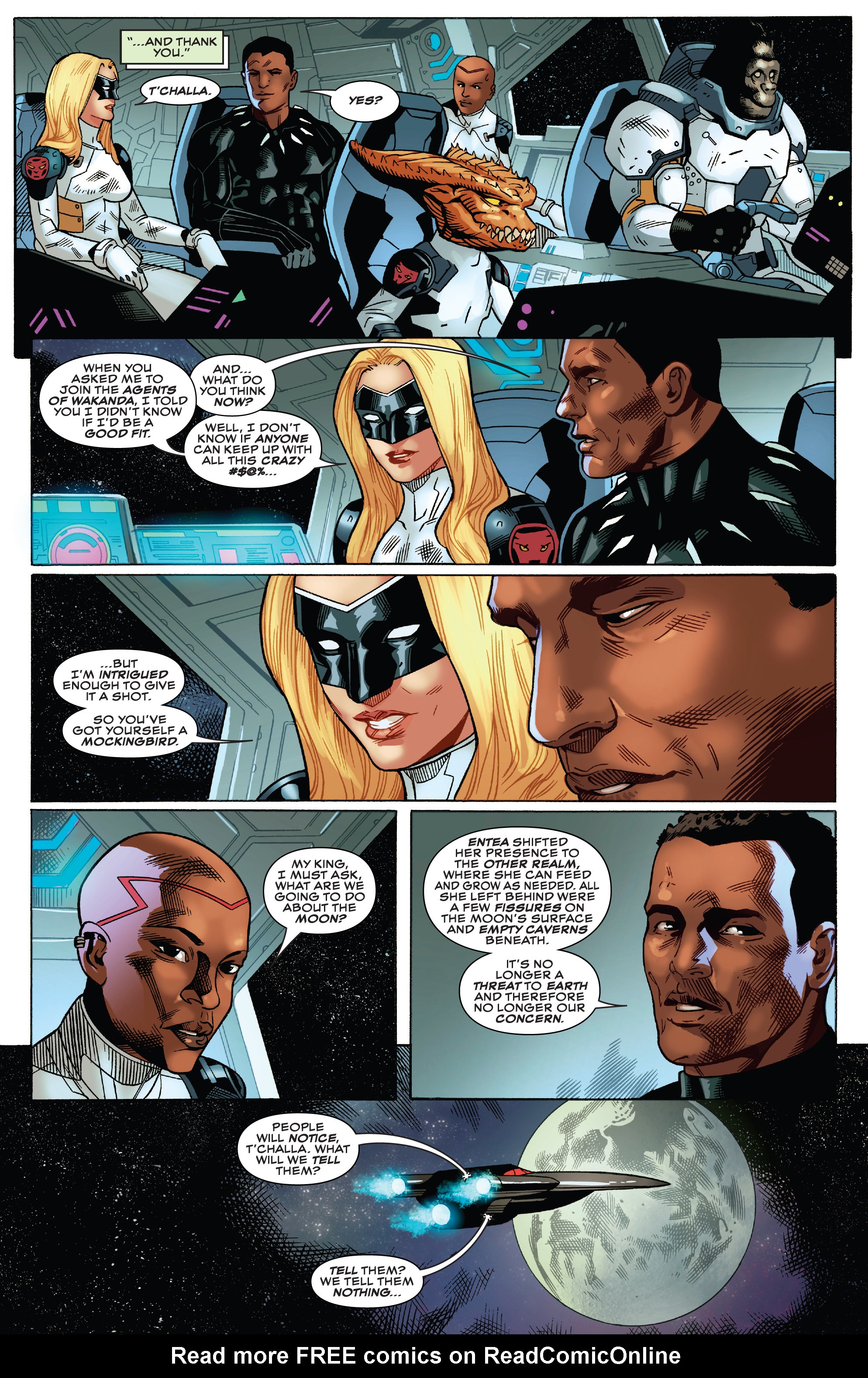 Read online Black Panther and the Agents of Wakanda comic -  Issue #4 - 22