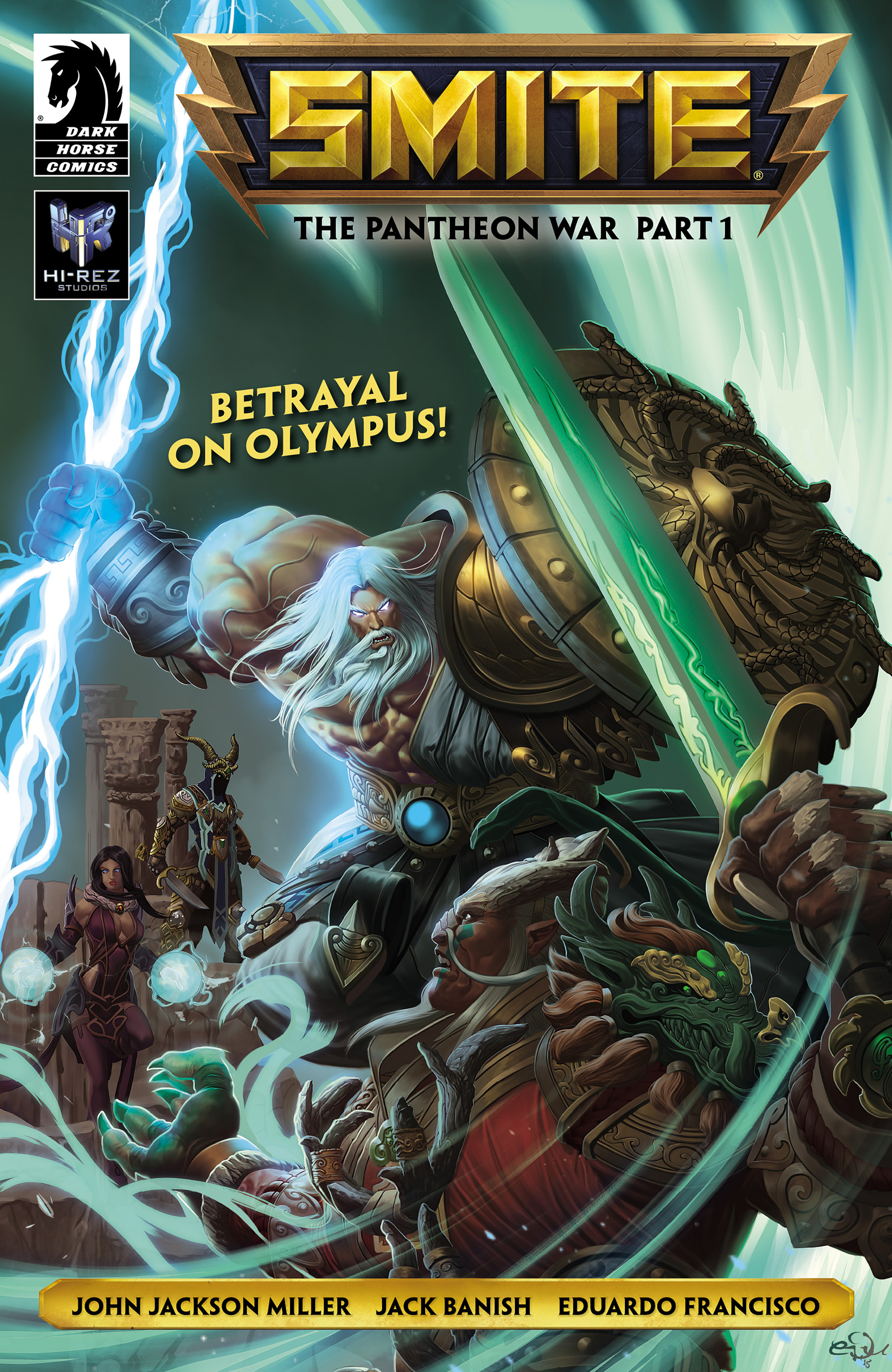 Read online SMITE: The Pantheon War comic -  Issue #1 - 1