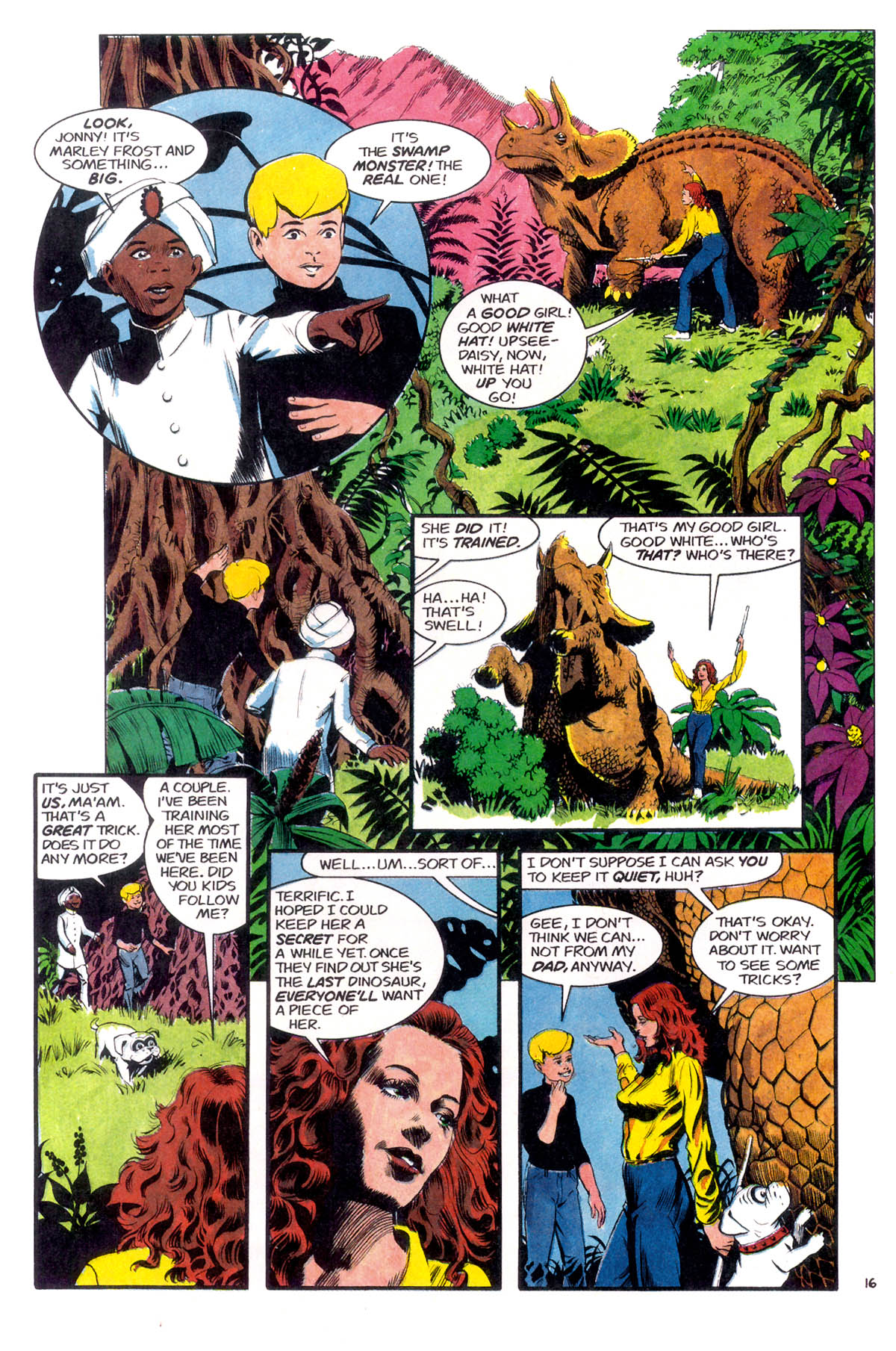 Read online Jonny Quest comic -  Issue #4 - 19