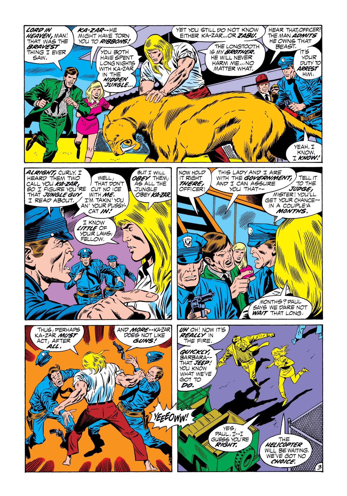 Read online Marvel Masterworks: Ka-Zar comic -  Issue # TPB 1 (Part 2) - 93
