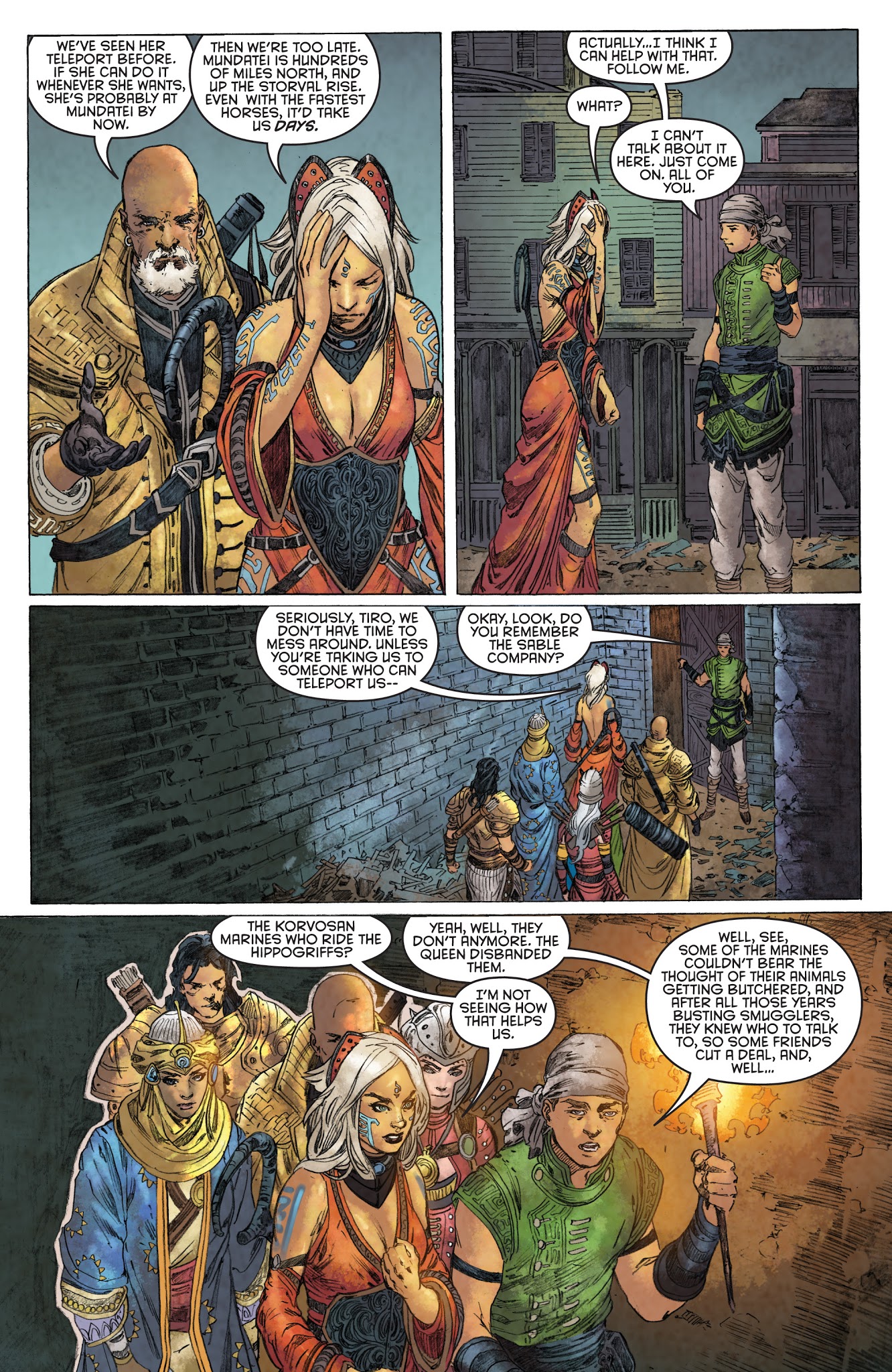 Read online Pathfinder: Runescars comic -  Issue #4 - 24