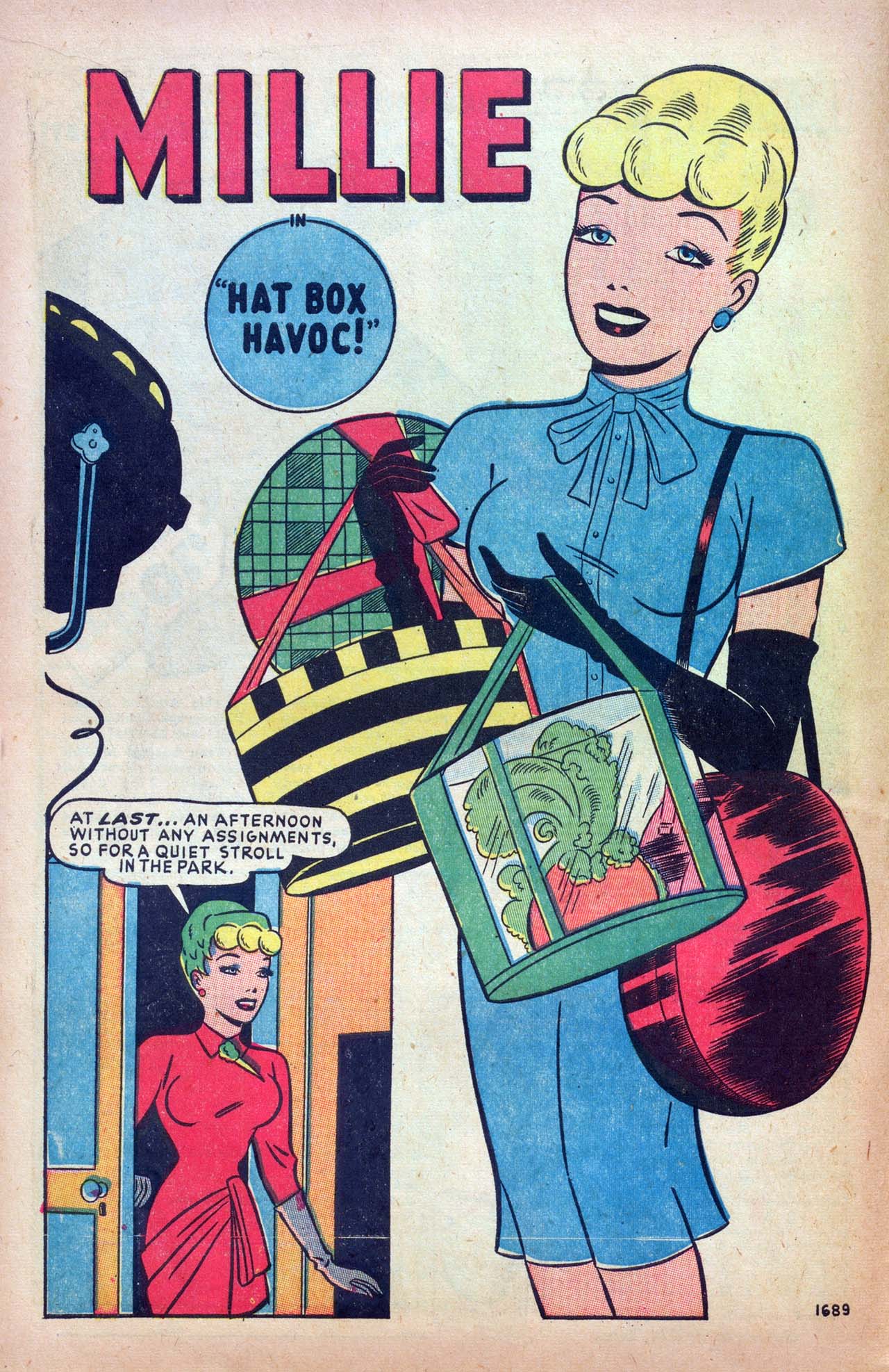 Read online Millie the Model comic -  Issue #10 - 12