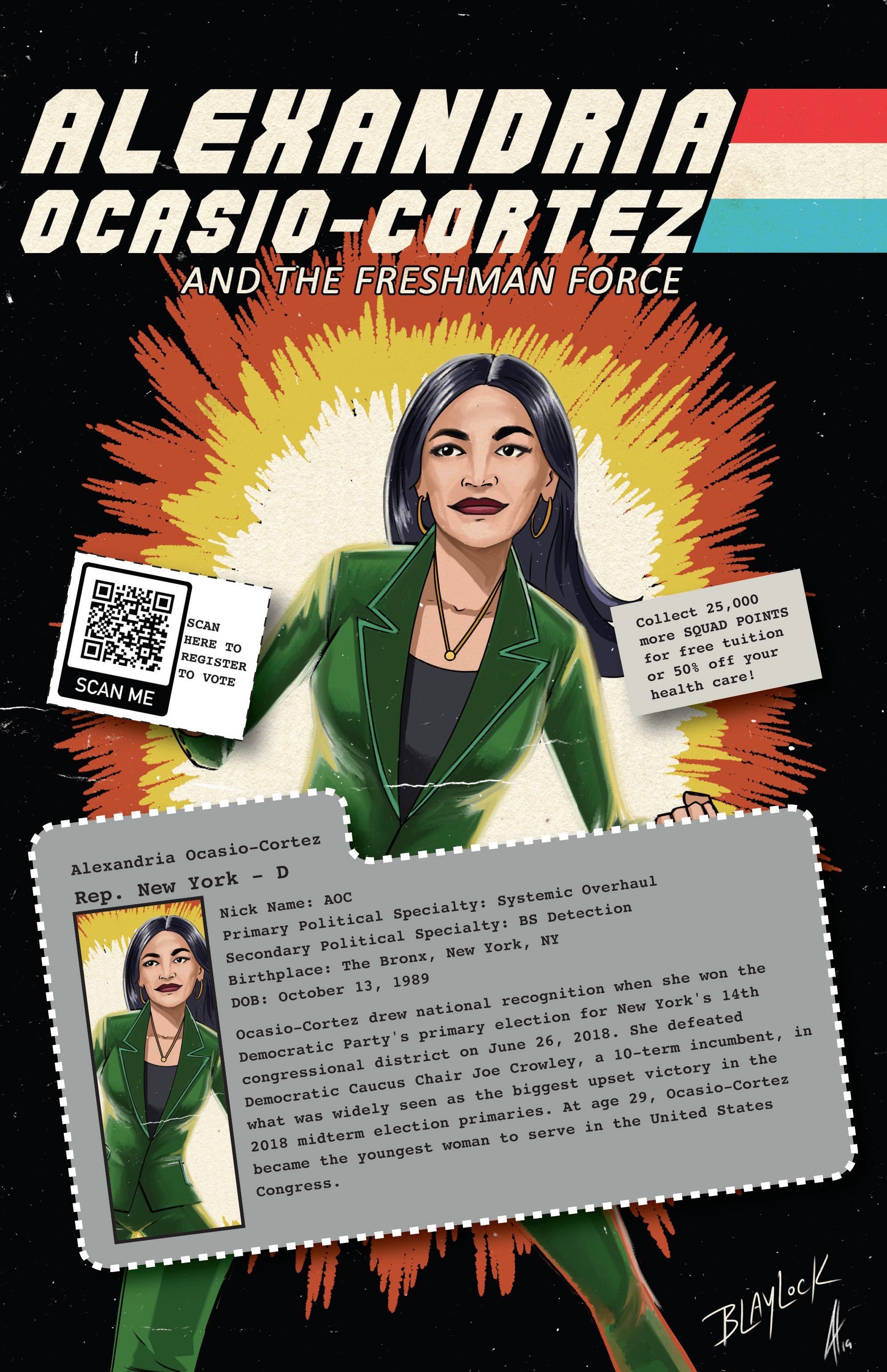 Read online Alexandria Ocasio-Cortez and the Freshman Force: Squad Special comic -  Issue # Full - 14