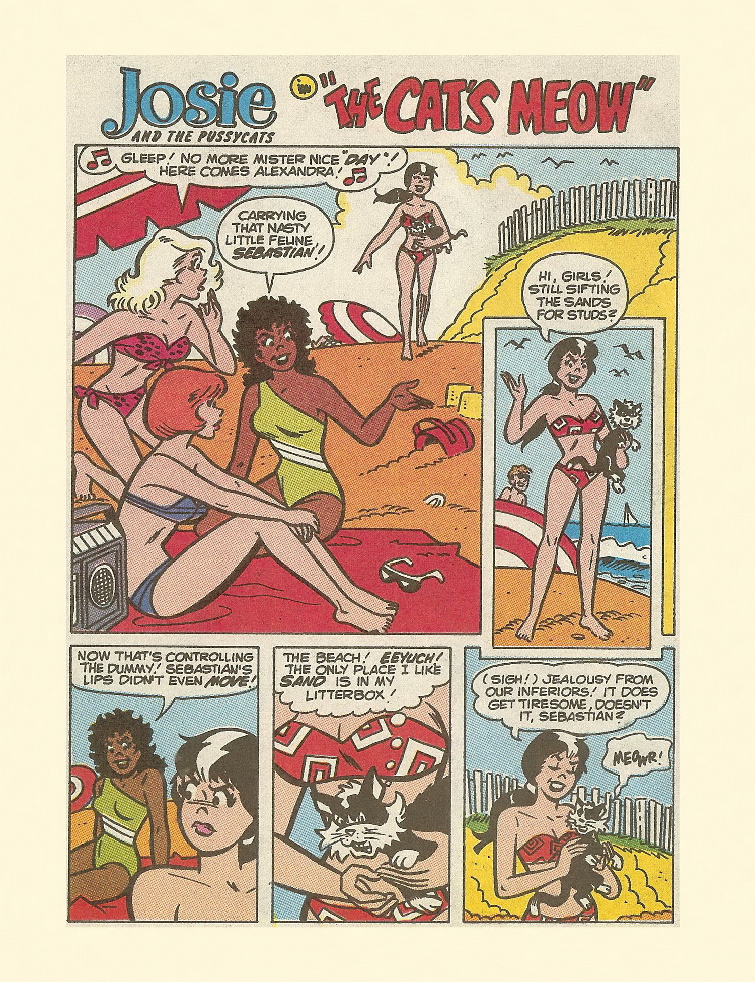 Read online Betty and Veronica Digest Magazine comic -  Issue #57 - 84