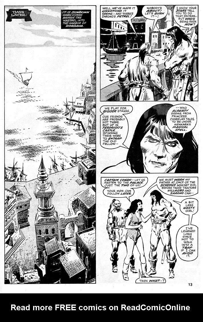 Read online The Savage Sword Of Conan comic -  Issue #43 - 13