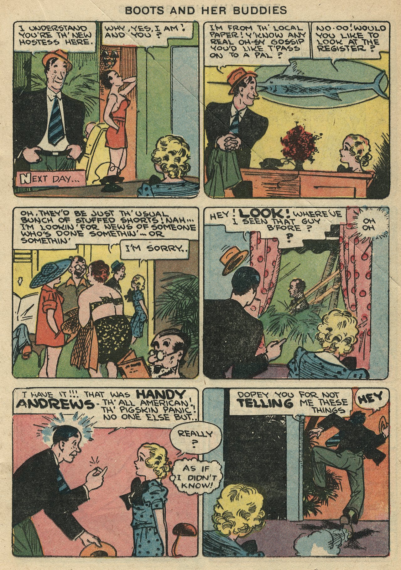 Read online Boots and Her Buddies (1948) comic -  Issue #6 - 15