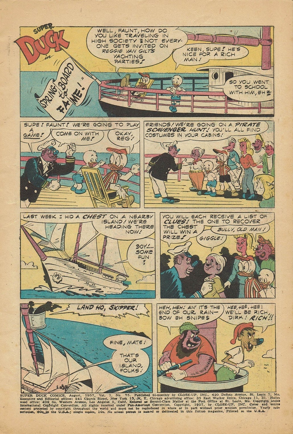 Read online Super Duck Comics comic -  Issue #75 - 3