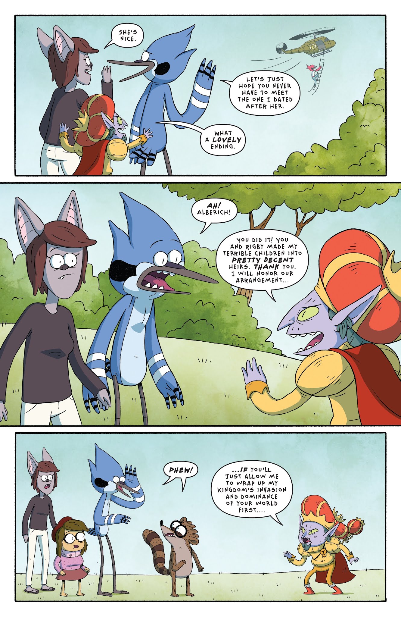 Read online Regular Show: 25 Years Later comic -  Issue #5 - 23