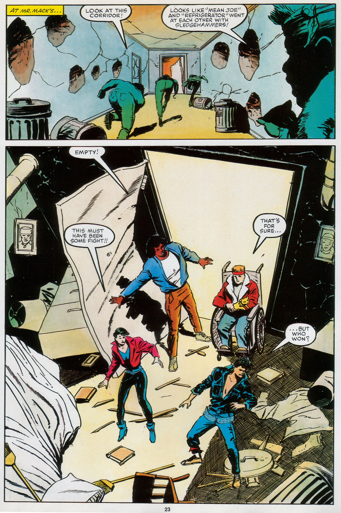 Read online Marvel Graphic Novel comic -  Issue #31 - Wofpack - 55