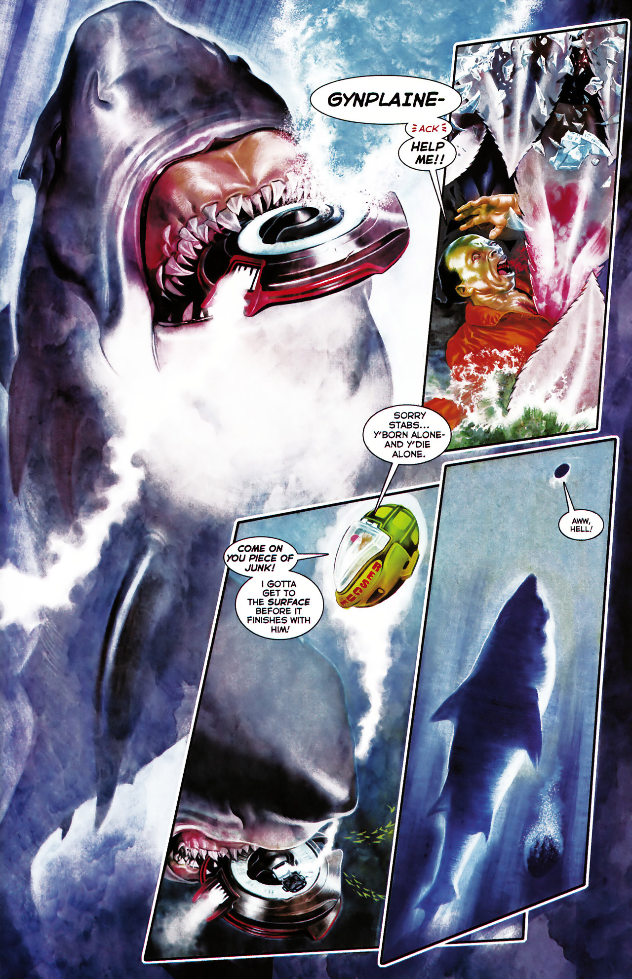 Read online Shark-Man comic -  Issue #1 - 5