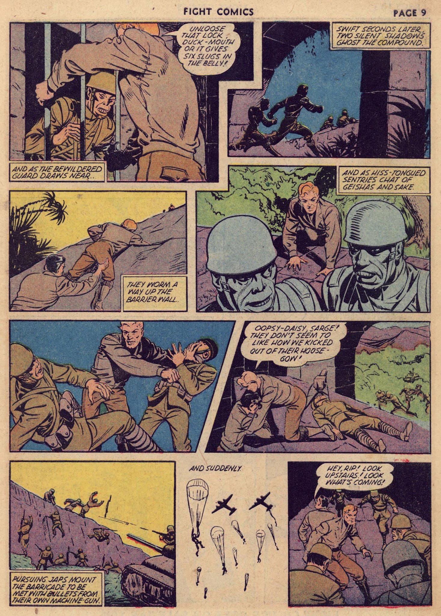 Read online Fight Comics comic -  Issue #24 - 11