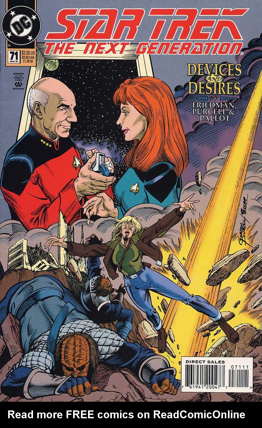 Read online Star Trek: The Next Generation (1989) comic -  Issue #71 - 1