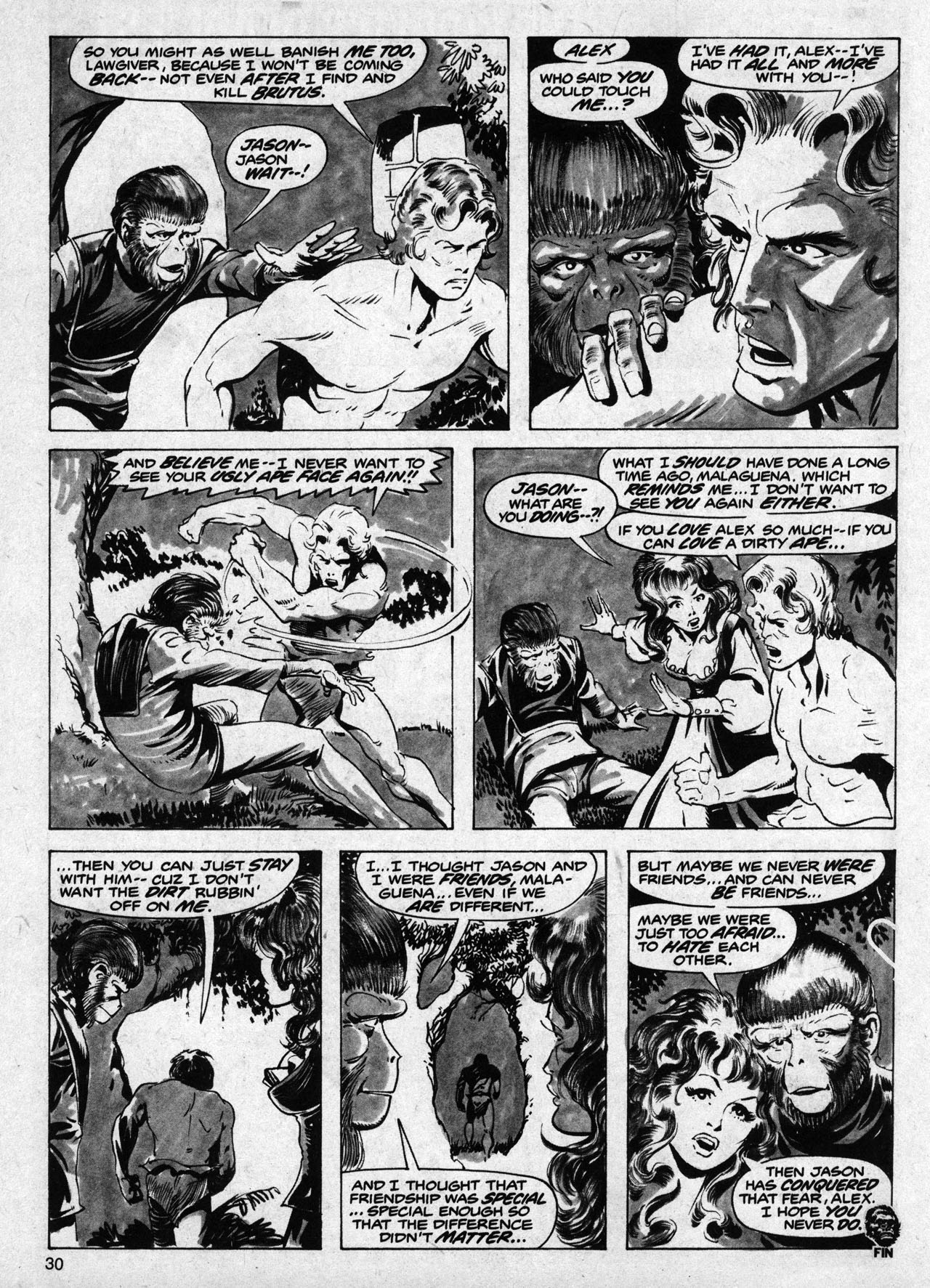 Read online Planet of the Apes comic -  Issue #11 - 30