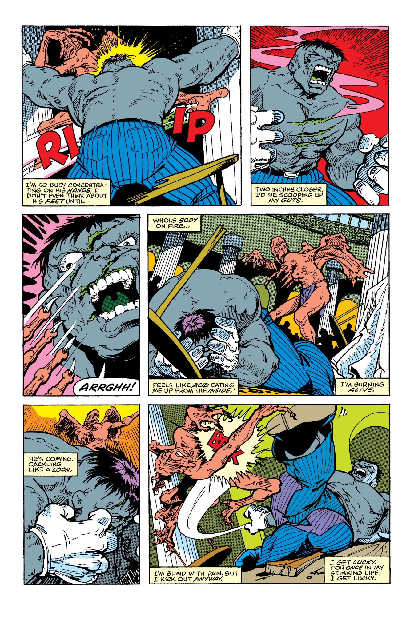 Read online Hulk Visionaries: Peter David comic -  Issue # TPB 4 - 100