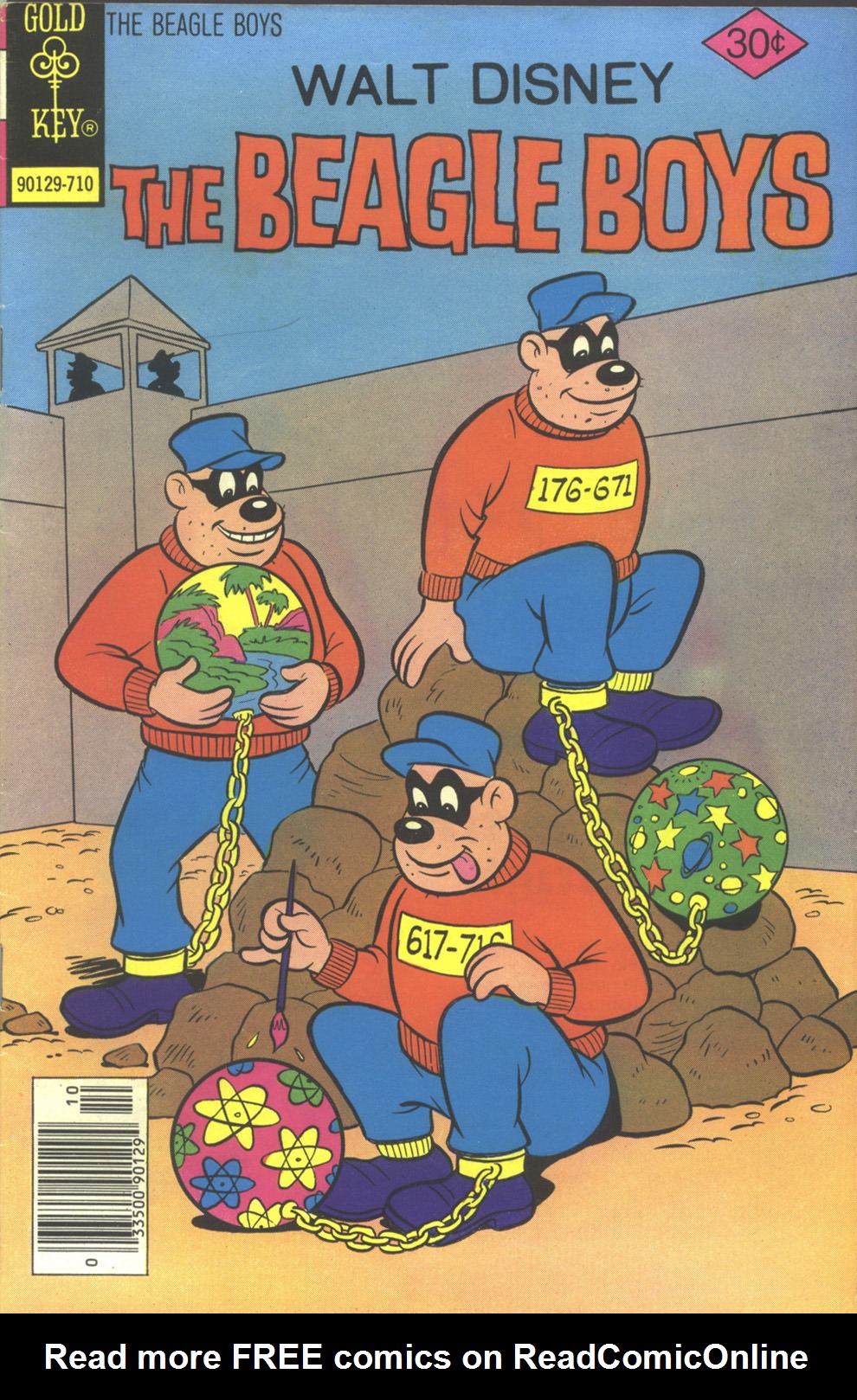 Read online Walt Disney THE BEAGLE BOYS comic -  Issue #38 - 1