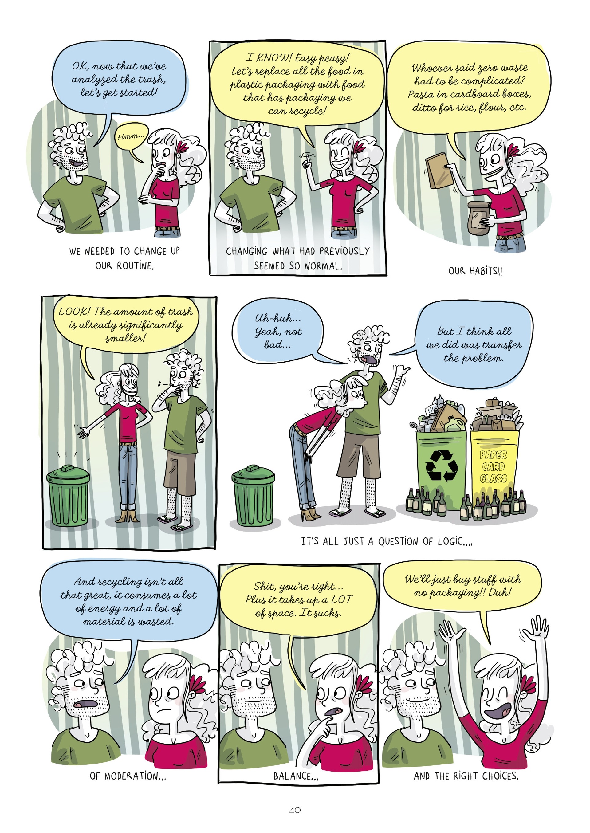 Read online The Diary of the (Nearly) Zero-Waste Family comic -  Issue # TPB - 40