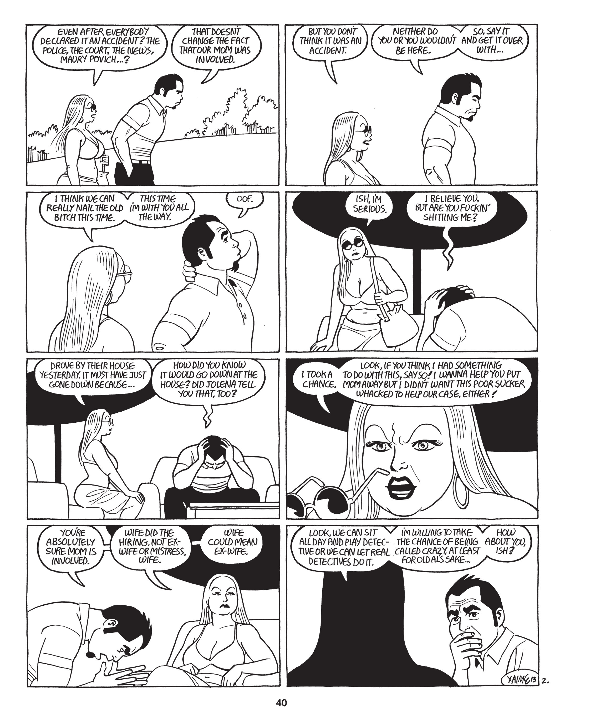 Read online Love and Rockets: New Stories comic -  Issue #6 - 42