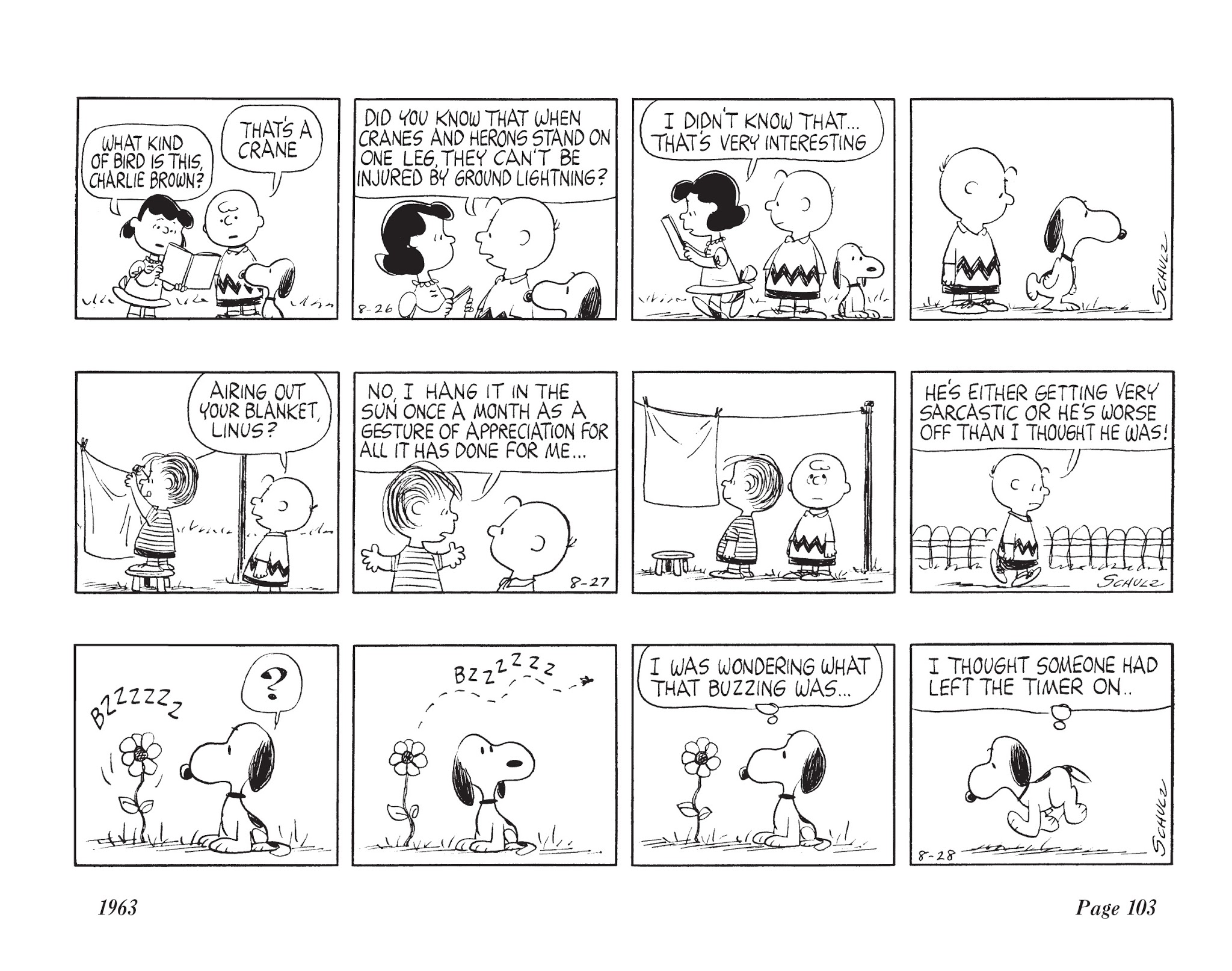 Read online The Complete Peanuts comic -  Issue # TPB 7 - 114