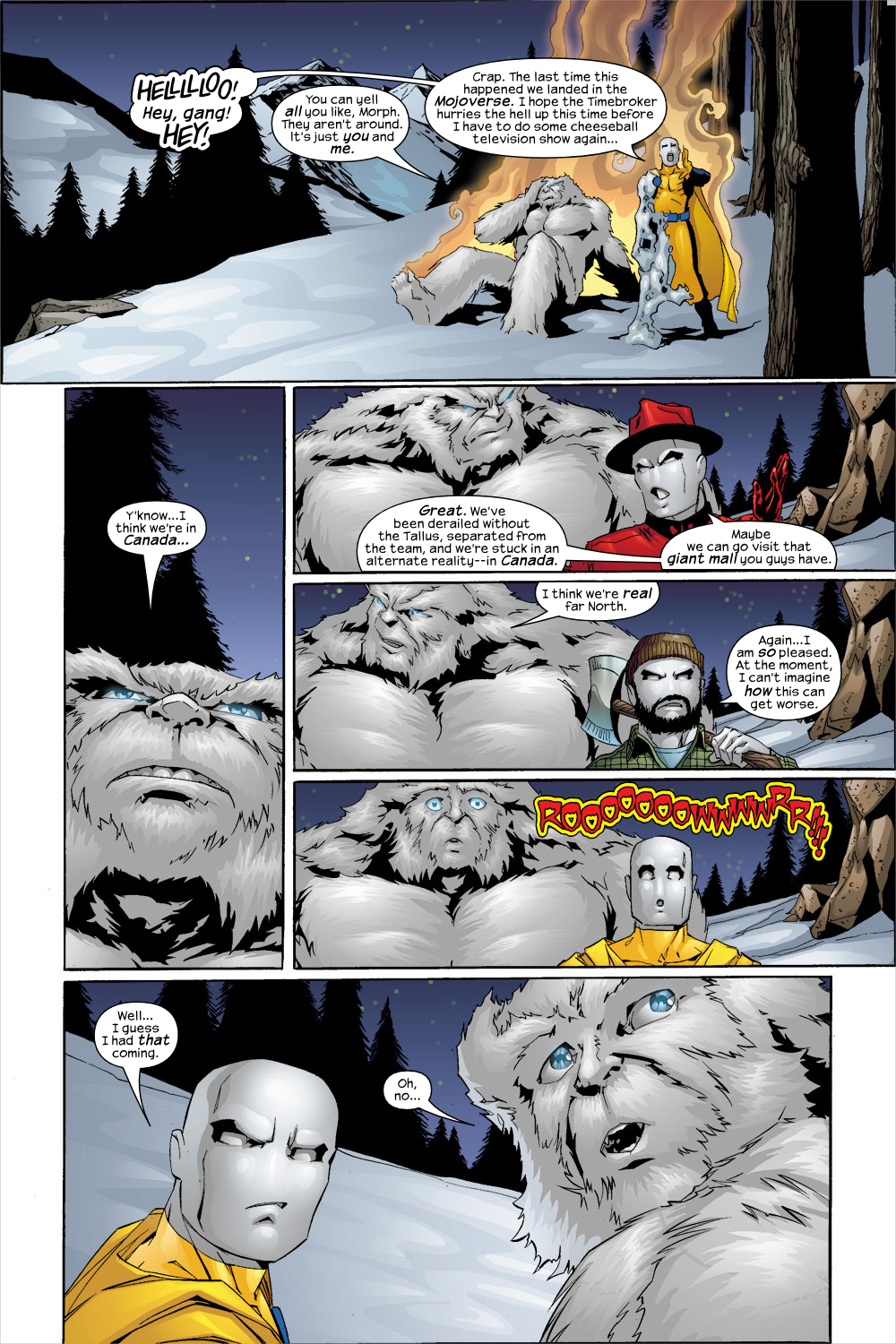 Read online Exiles (2001) comic -  Issue #32 - 22