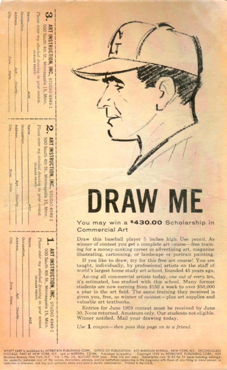 Read online Wyatt Earp comic -  Issue #24 - 2