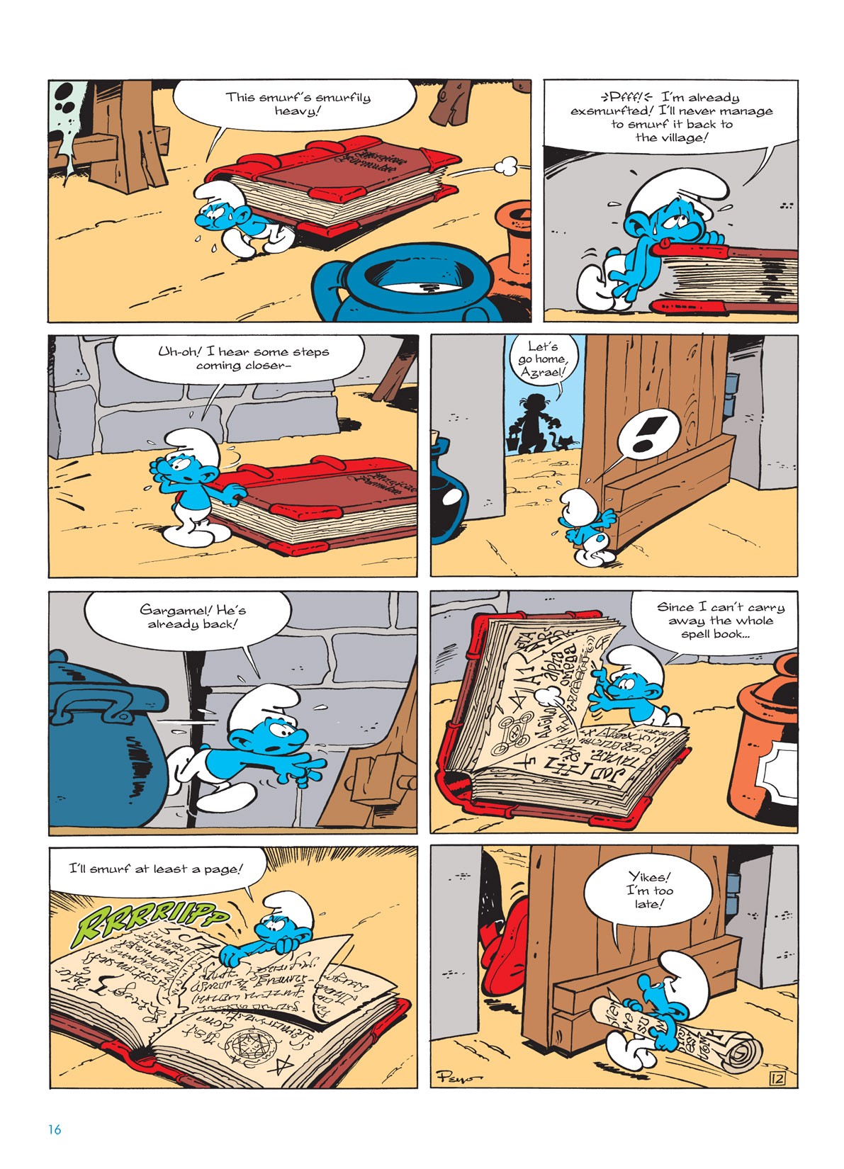 Read online The Smurfs comic -  Issue #8 - 16