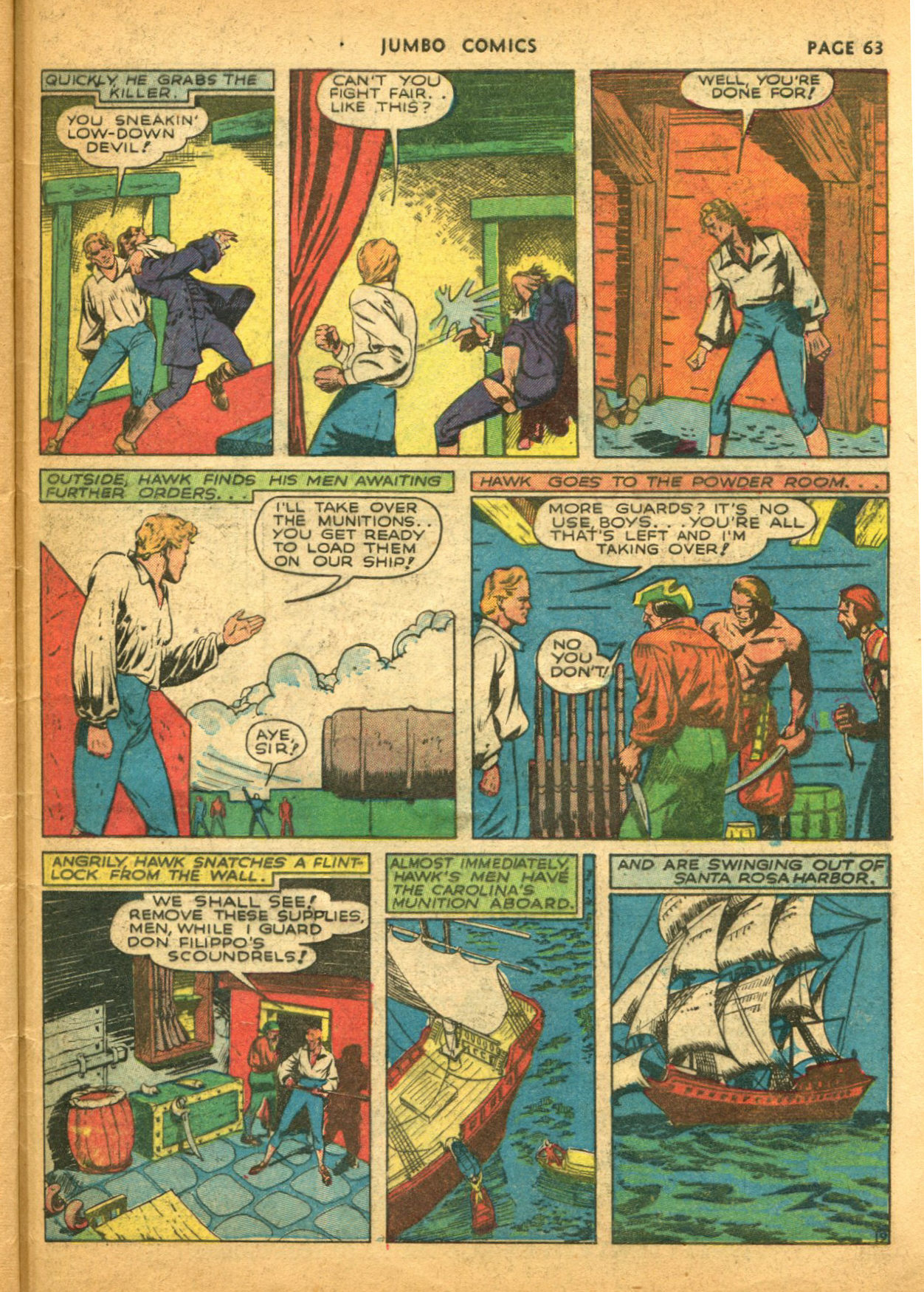 Read online Jumbo Comics comic -  Issue #30 - 65