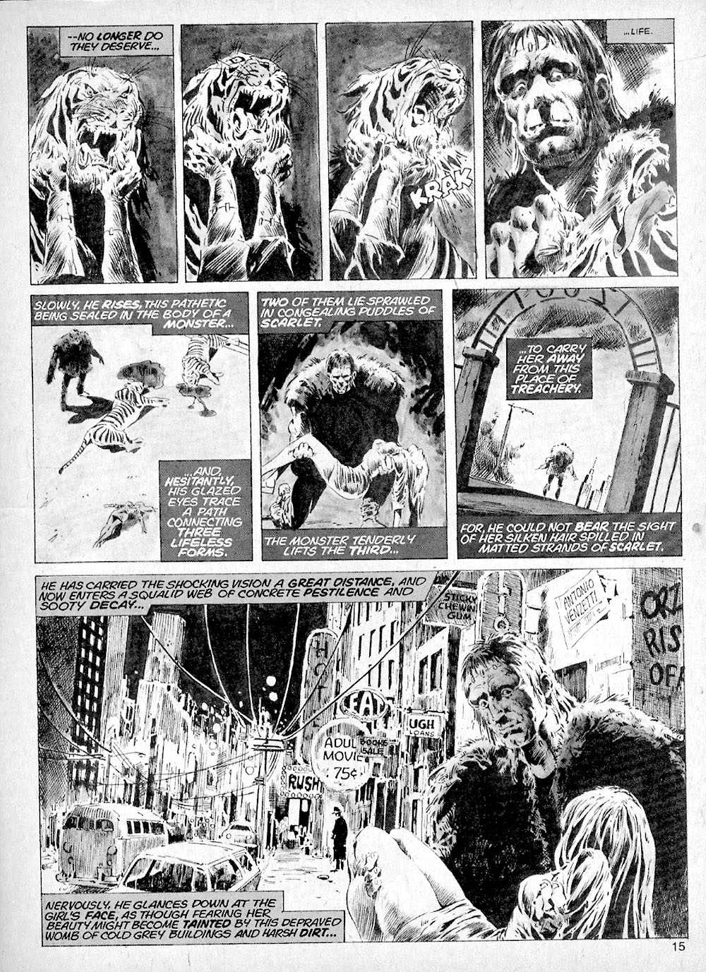 Read online Monsters Unleashed (1973) comic -  Issue #9 - 16