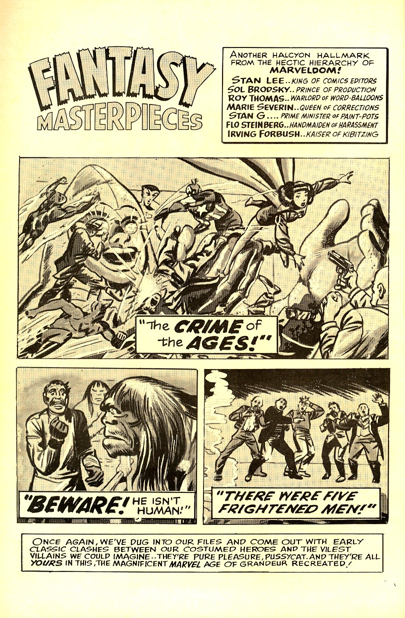 Read online Fantasy Masterpieces comic -  Issue #10 - 2