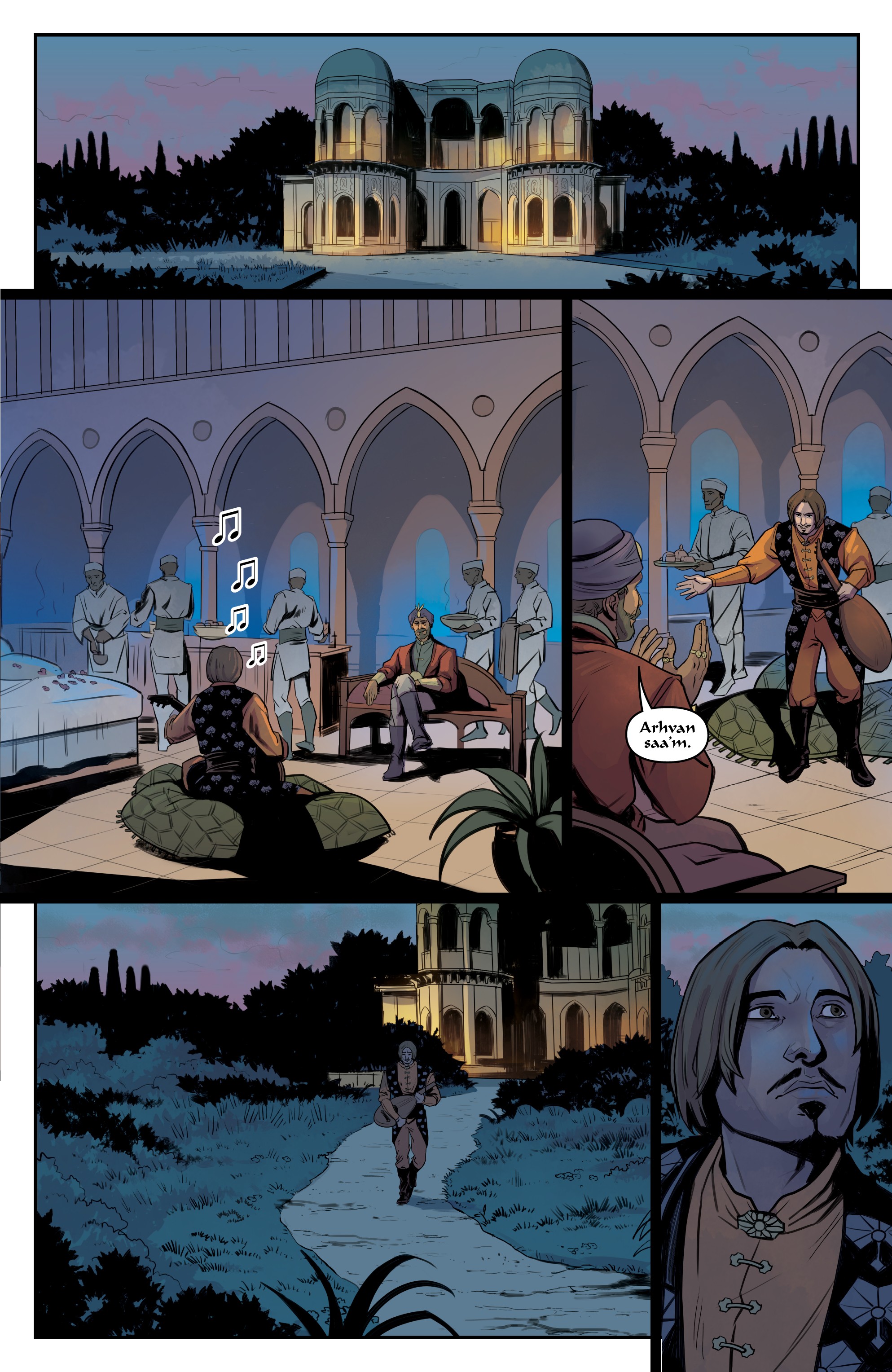 Read online The Witcher: Of Flesh and Flame comic -  Issue #3 - 19