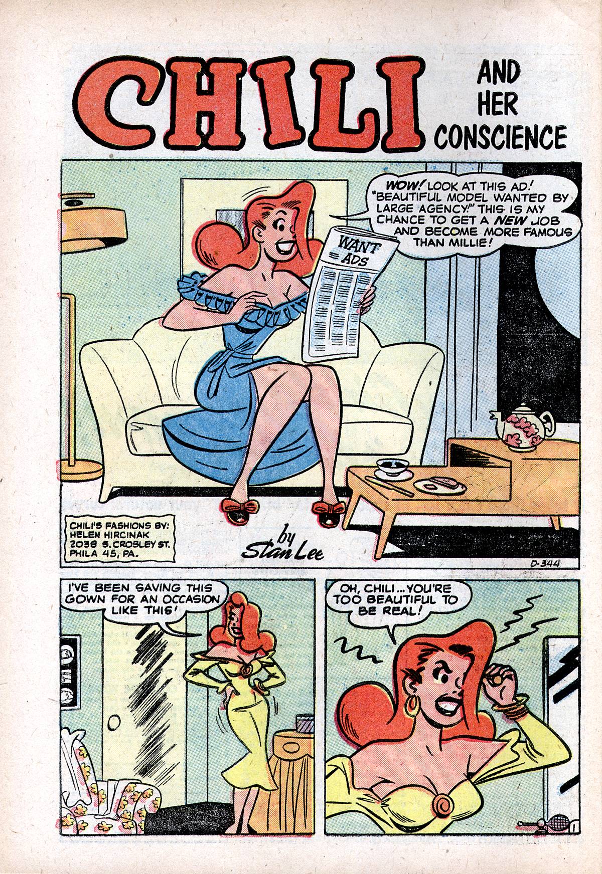 Read online Millie the Model comic -  Issue #47 - 10