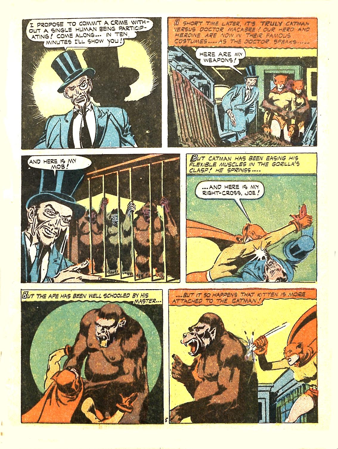 Read online Cat-Man Comics comic -  Issue #30 - 7
