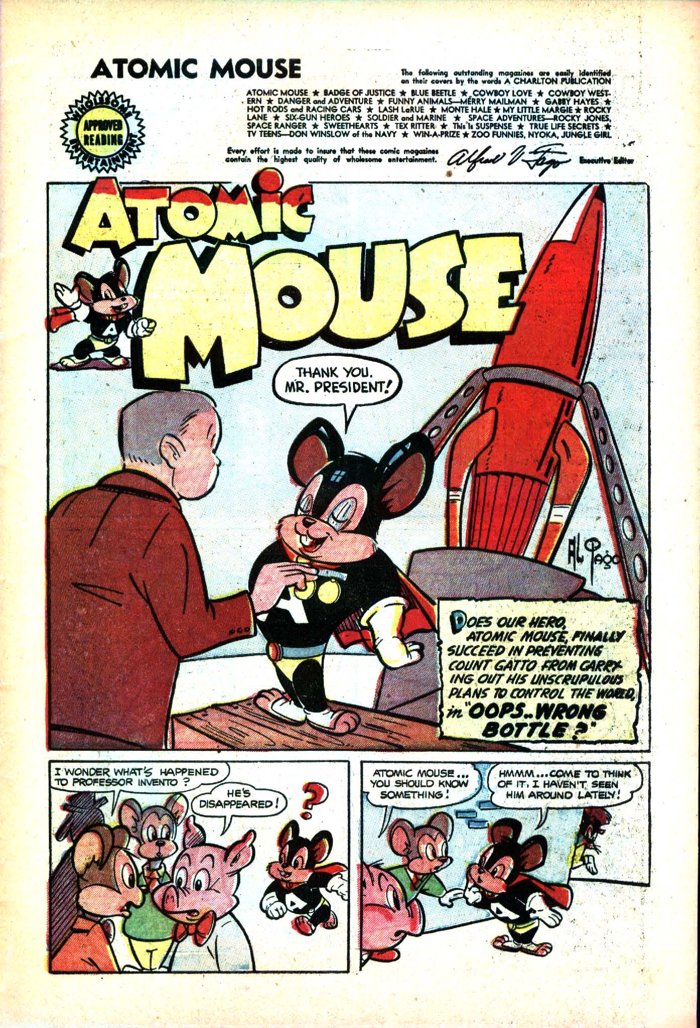 Read online Atomic Mouse comic -  Issue #13 - 3