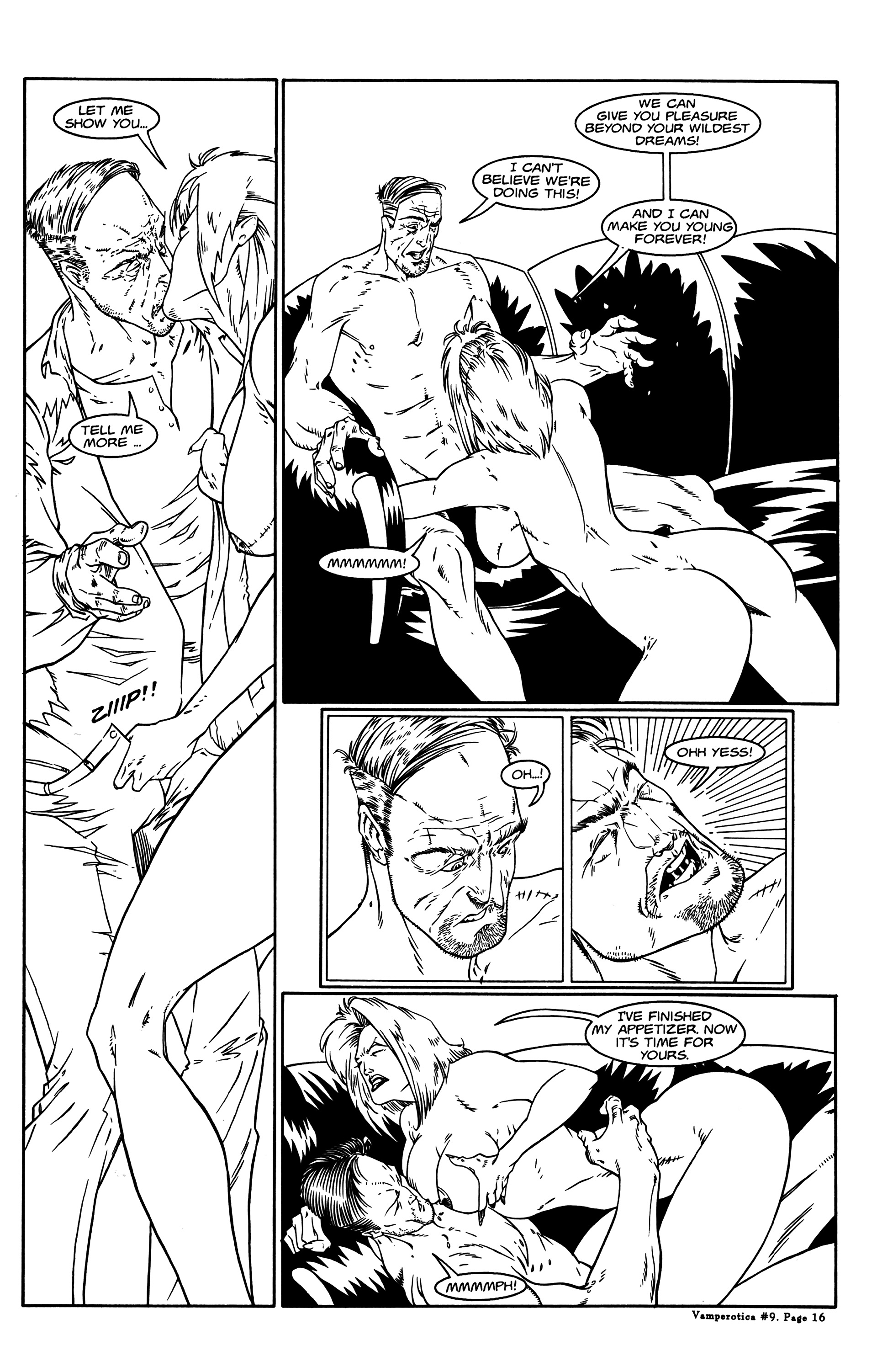 Read online Vamperotica comic -  Issue #9 - 18