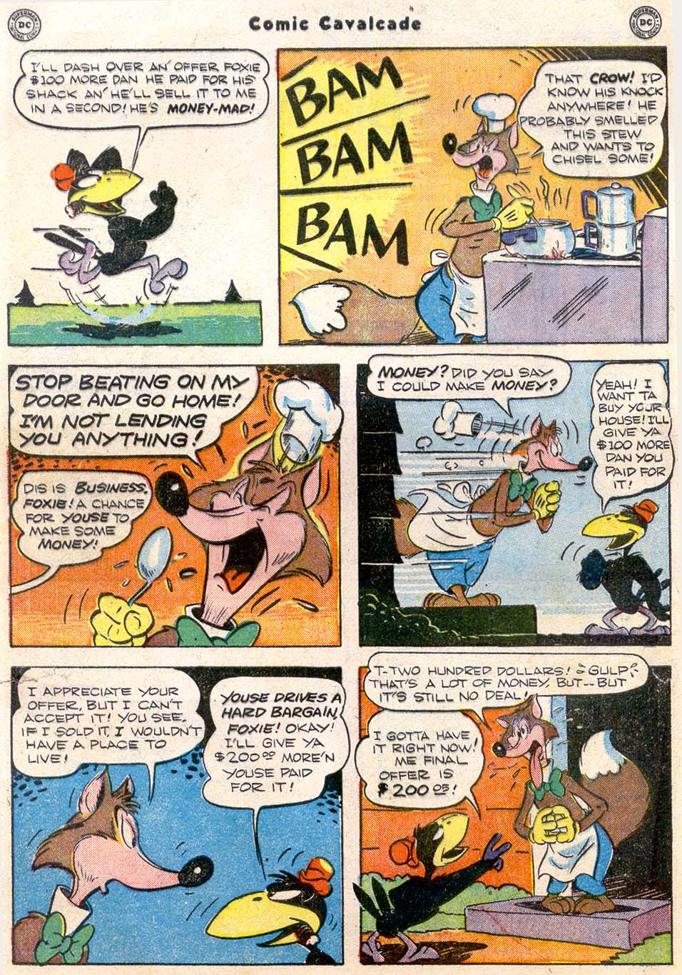 Read online Comic Cavalcade comic -  Issue #36 - 4