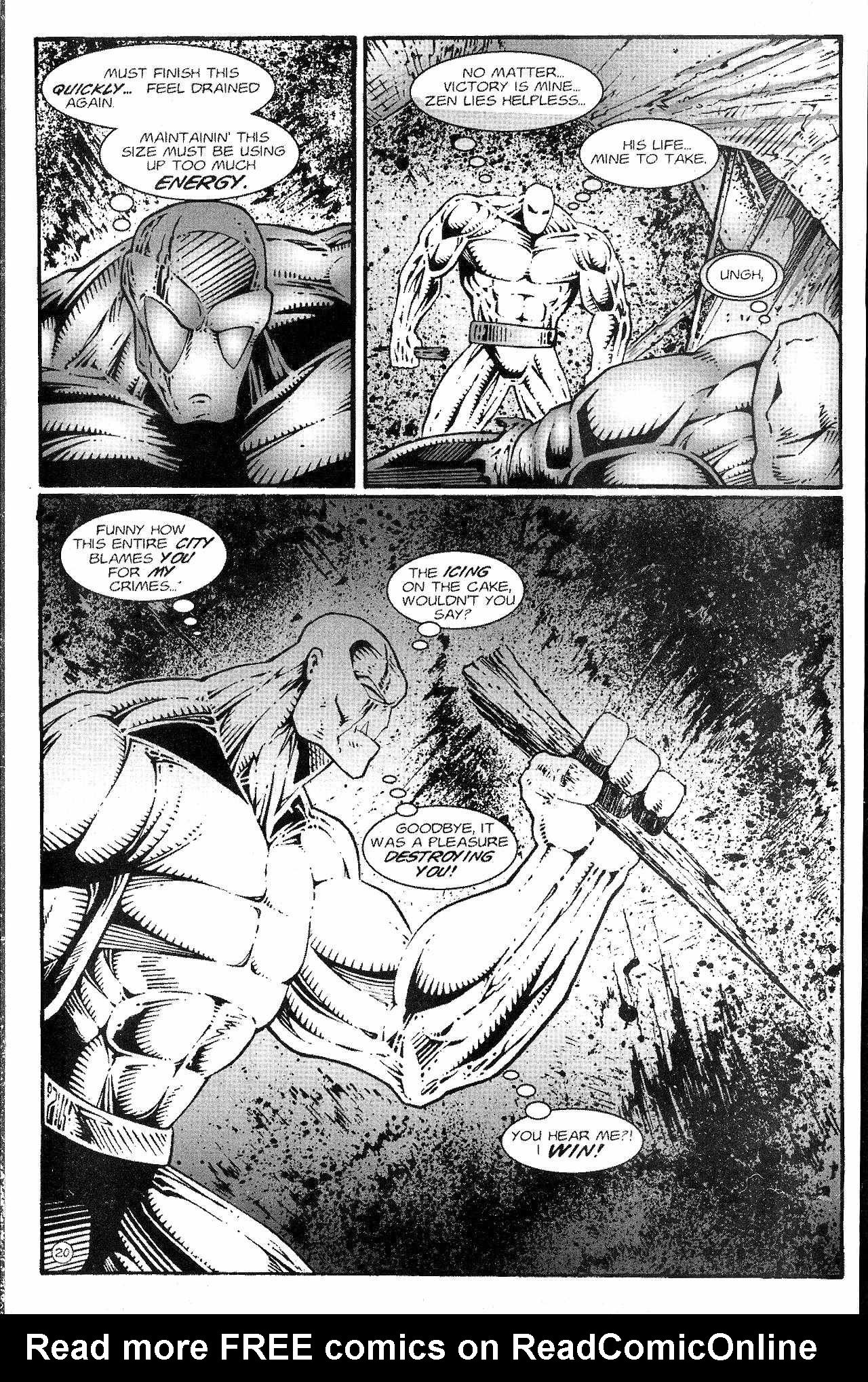 Read online Zen Intergalactic Ninja : The Hunted comic -  Issue #3 - 21