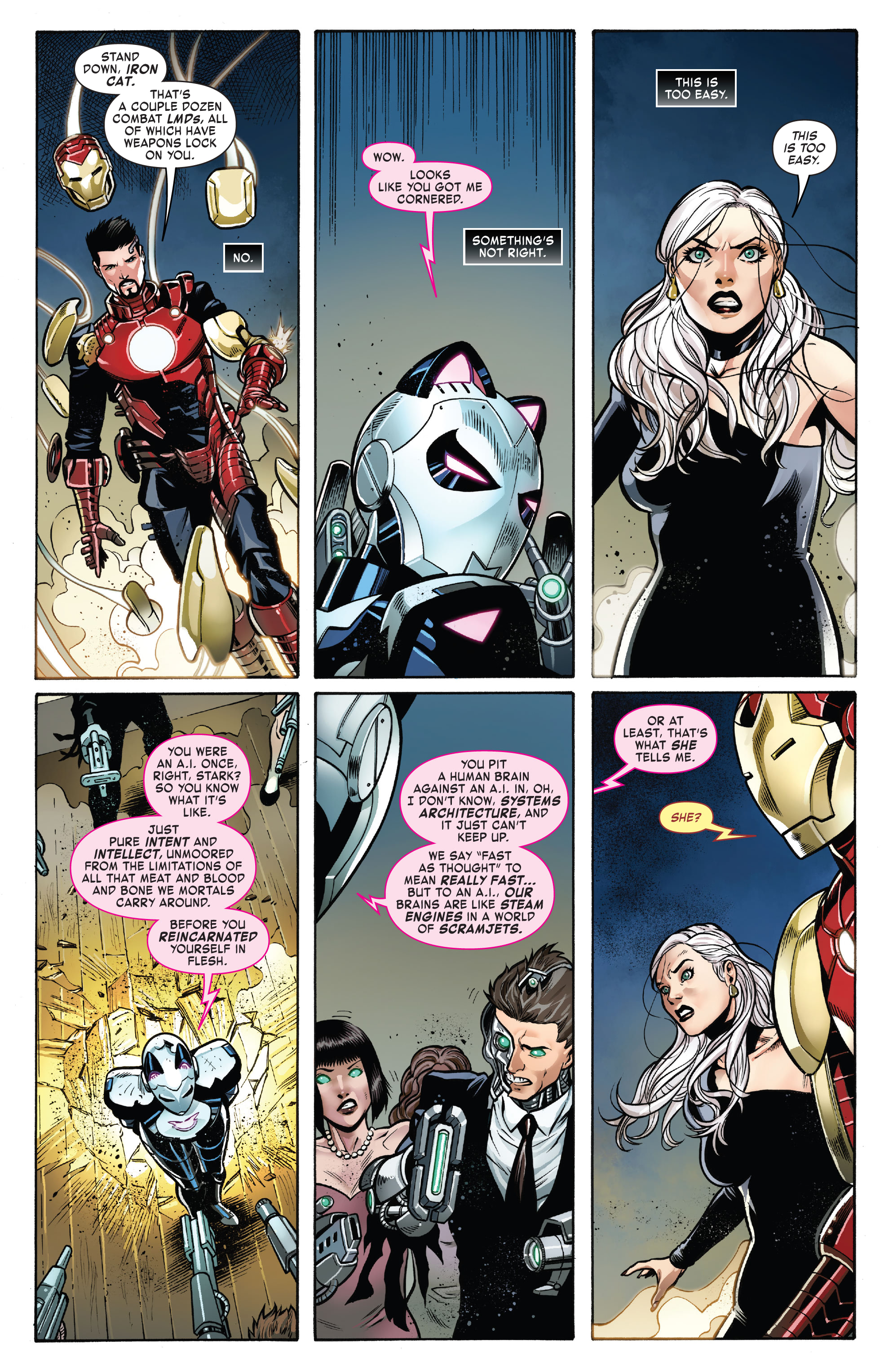 Read online Iron Cat comic -  Issue #3 - 7
