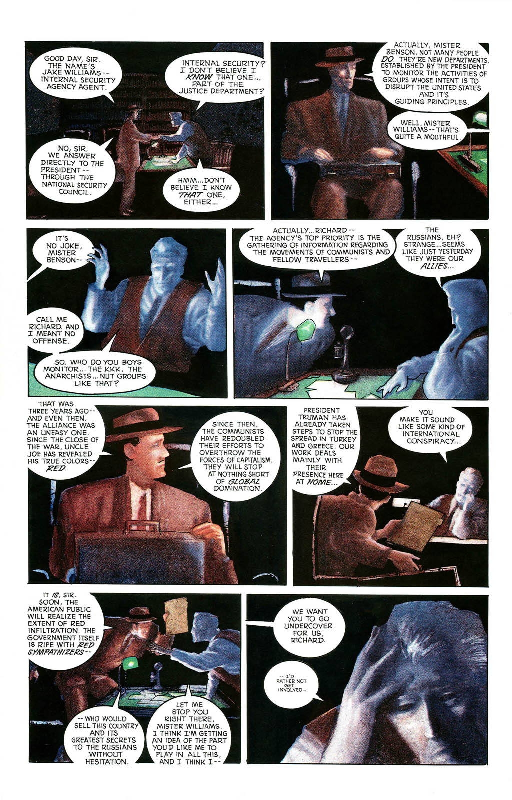 Read online Justice, Inc. (1989) comic -  Issue #1 - 13