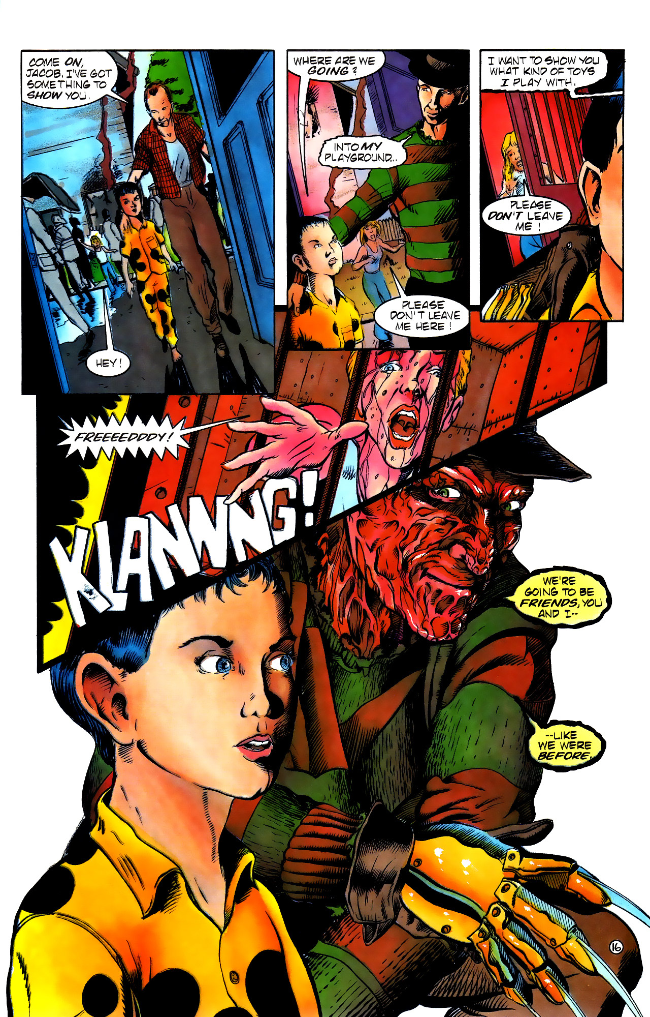 Read online Nightmares On Elm Street comic -  Issue #4 - 17