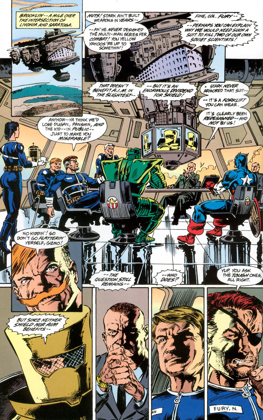 Read online Captain America/Nick Fury: Blood Truce comic -  Issue # Full - 22