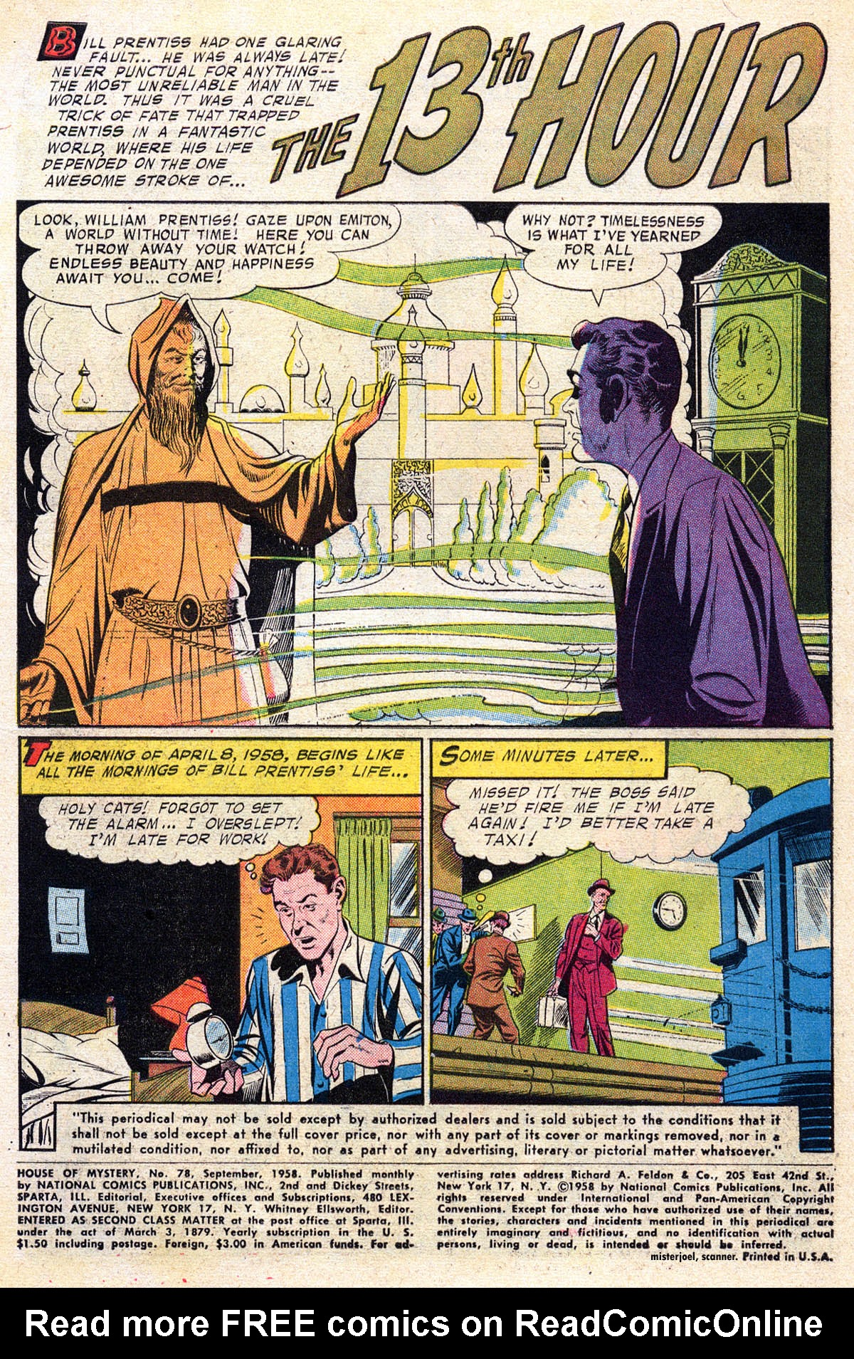 Read online House of Mystery (1951) comic -  Issue #78 - 3
