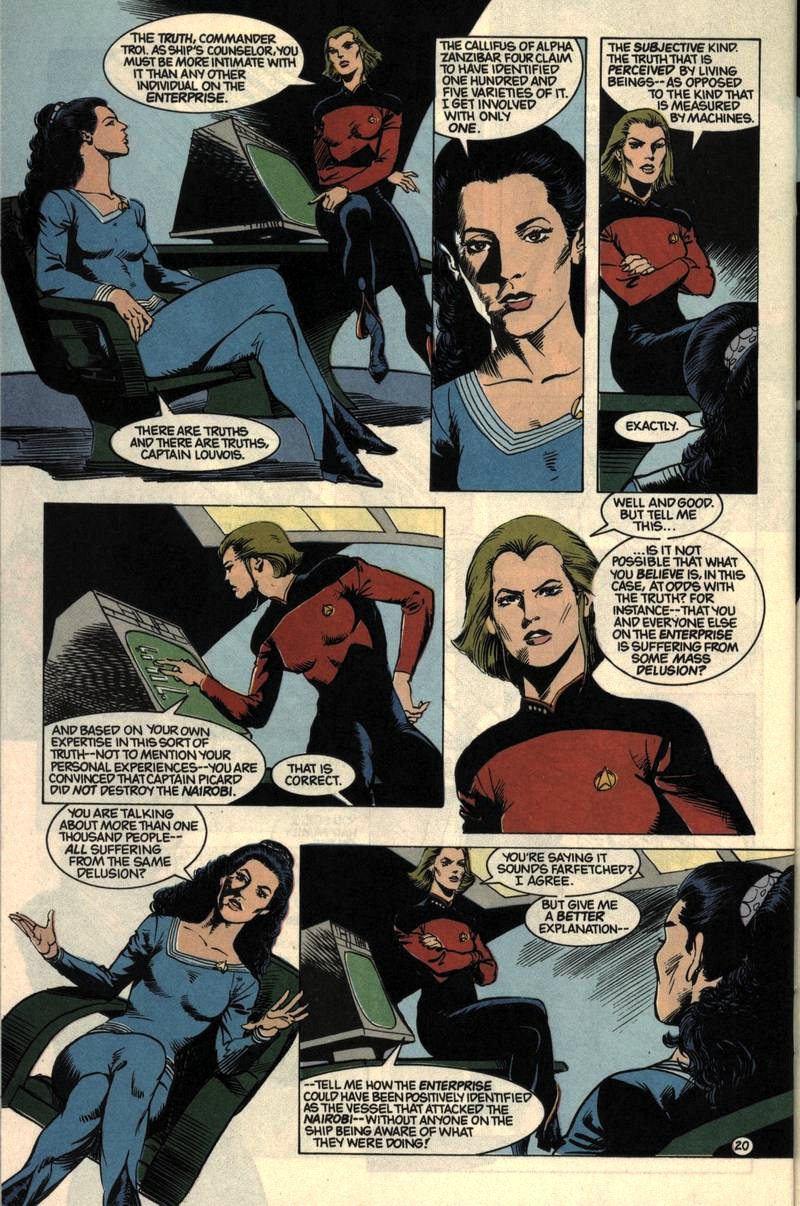 Read online Star Trek: The Next Generation (1989) comic -  Issue #10 - 21