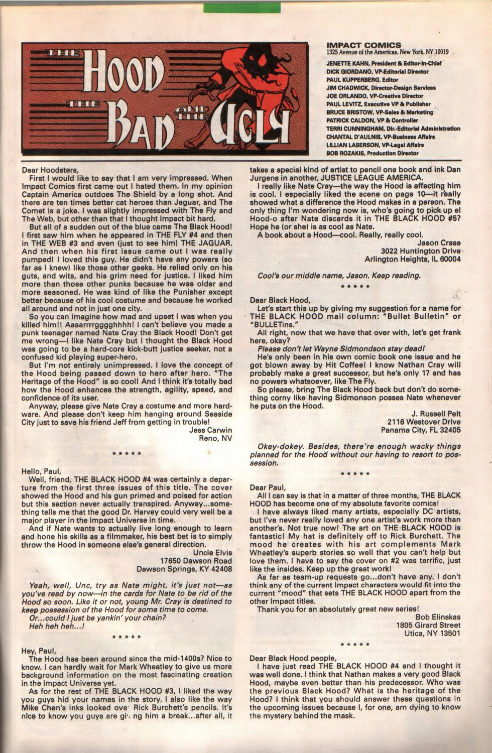 Read online The Black Hood (1991) comic -  Issue #8 - 33