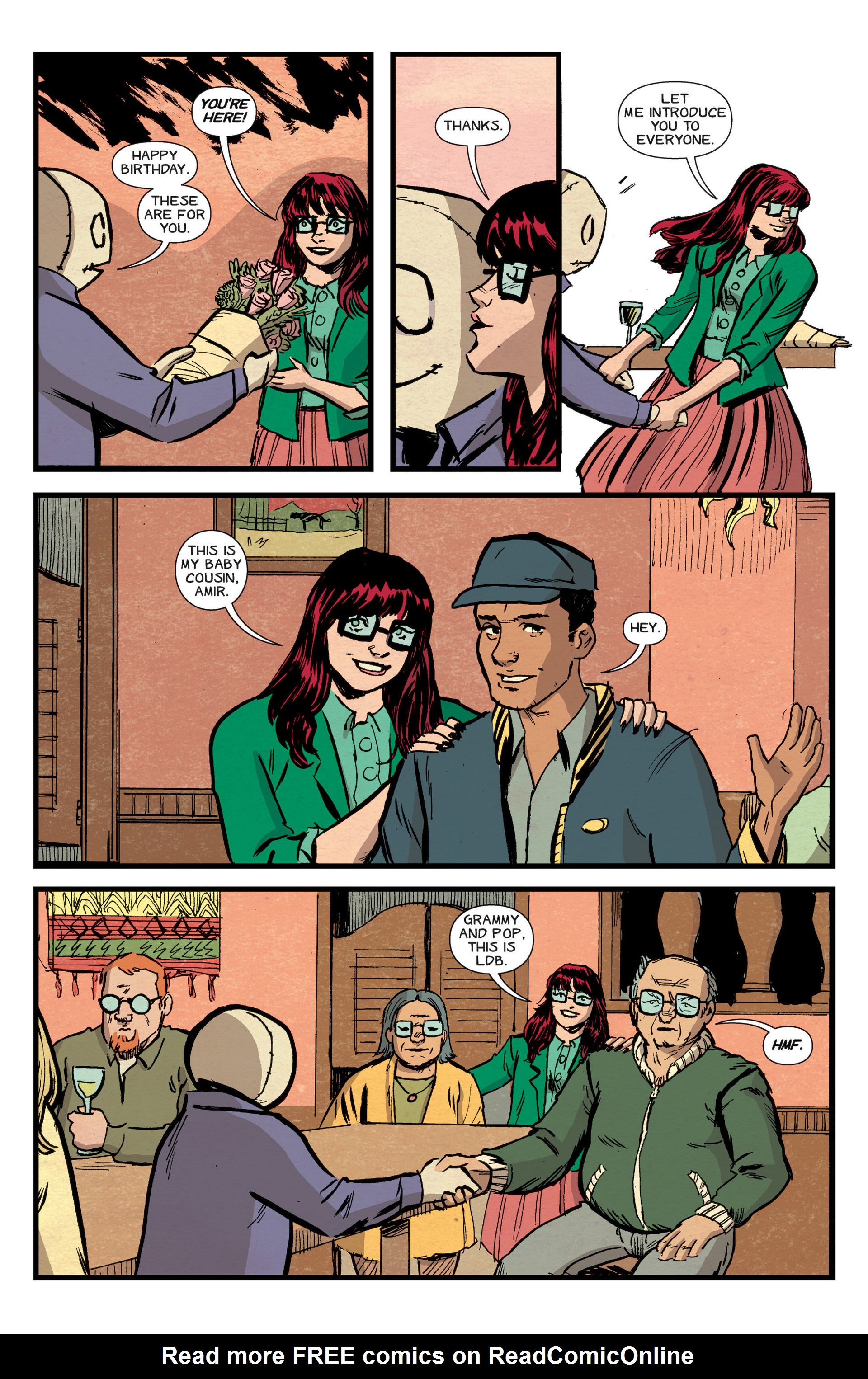 Read online The Li'l Depressed Boy: Supposed to Be There Too comic -  Issue #4 - 9