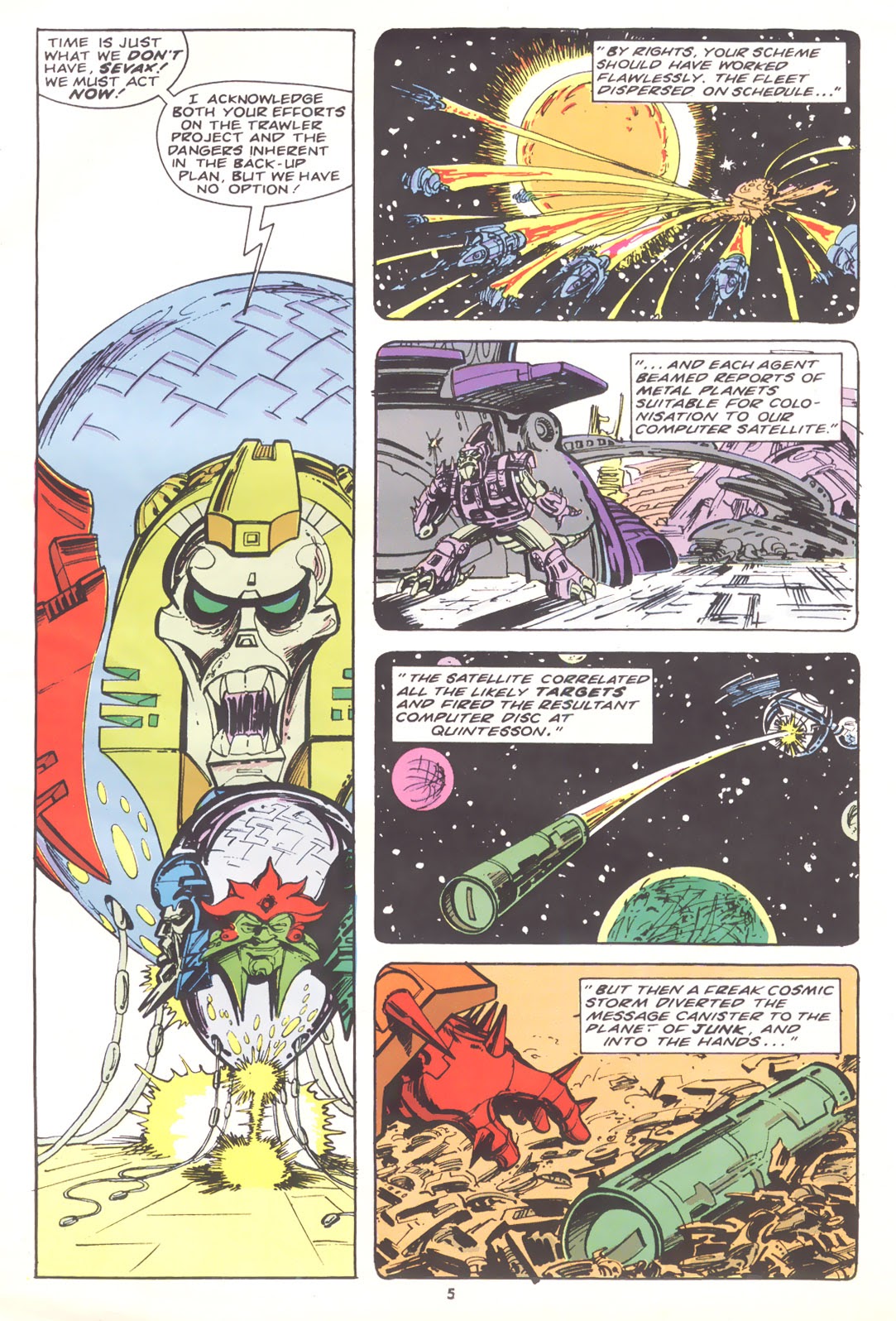 Read online The Transformers (UK) comic -  Issue #182 - 5