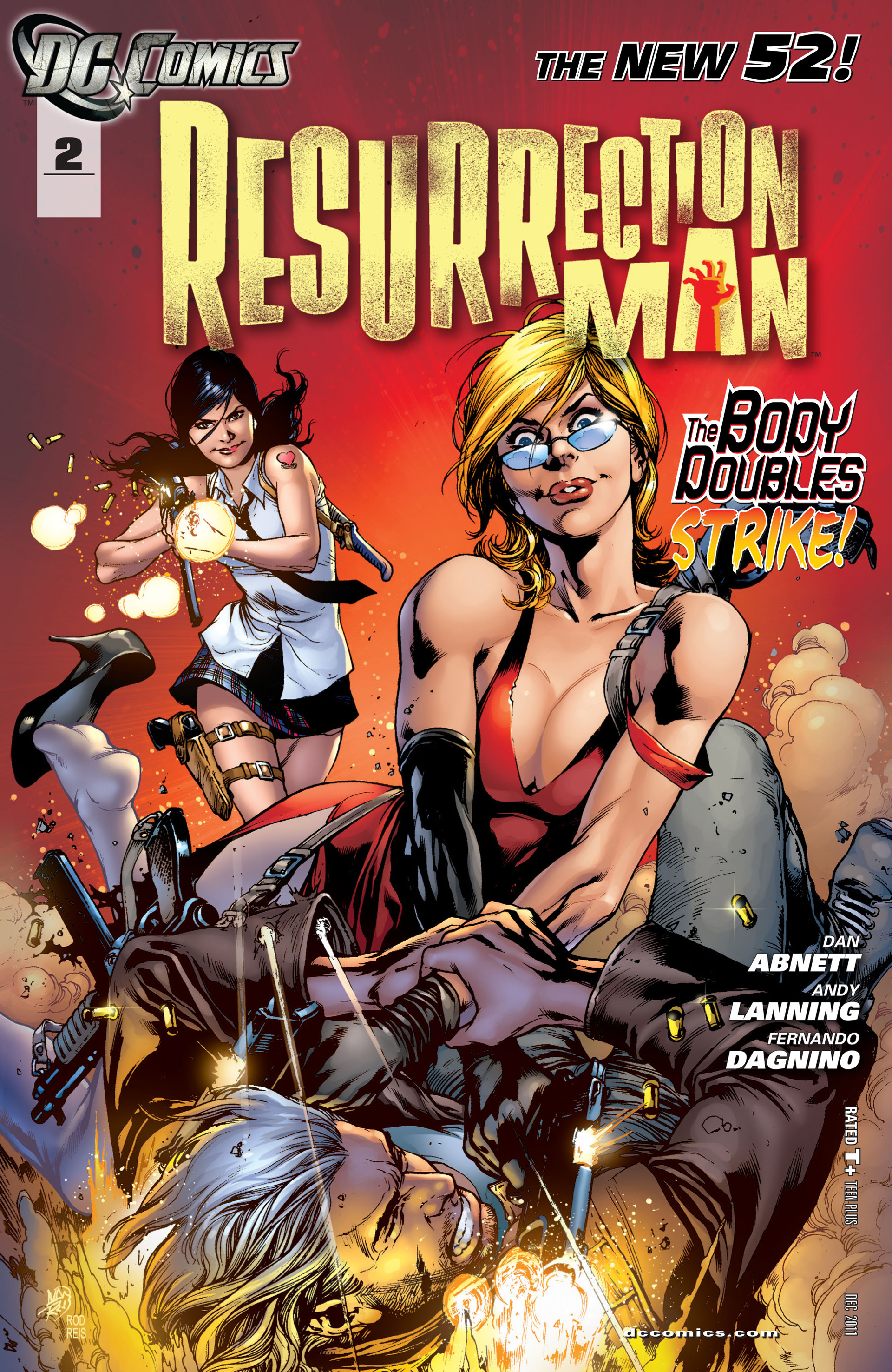 Read online Resurrection Man (2011) comic -  Issue #2 - 1