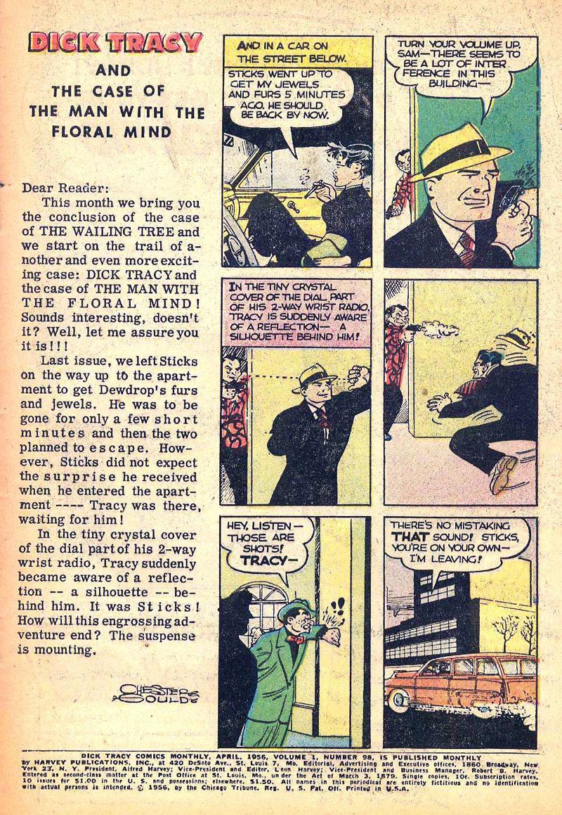Read online Dick Tracy comic -  Issue #98 - 3