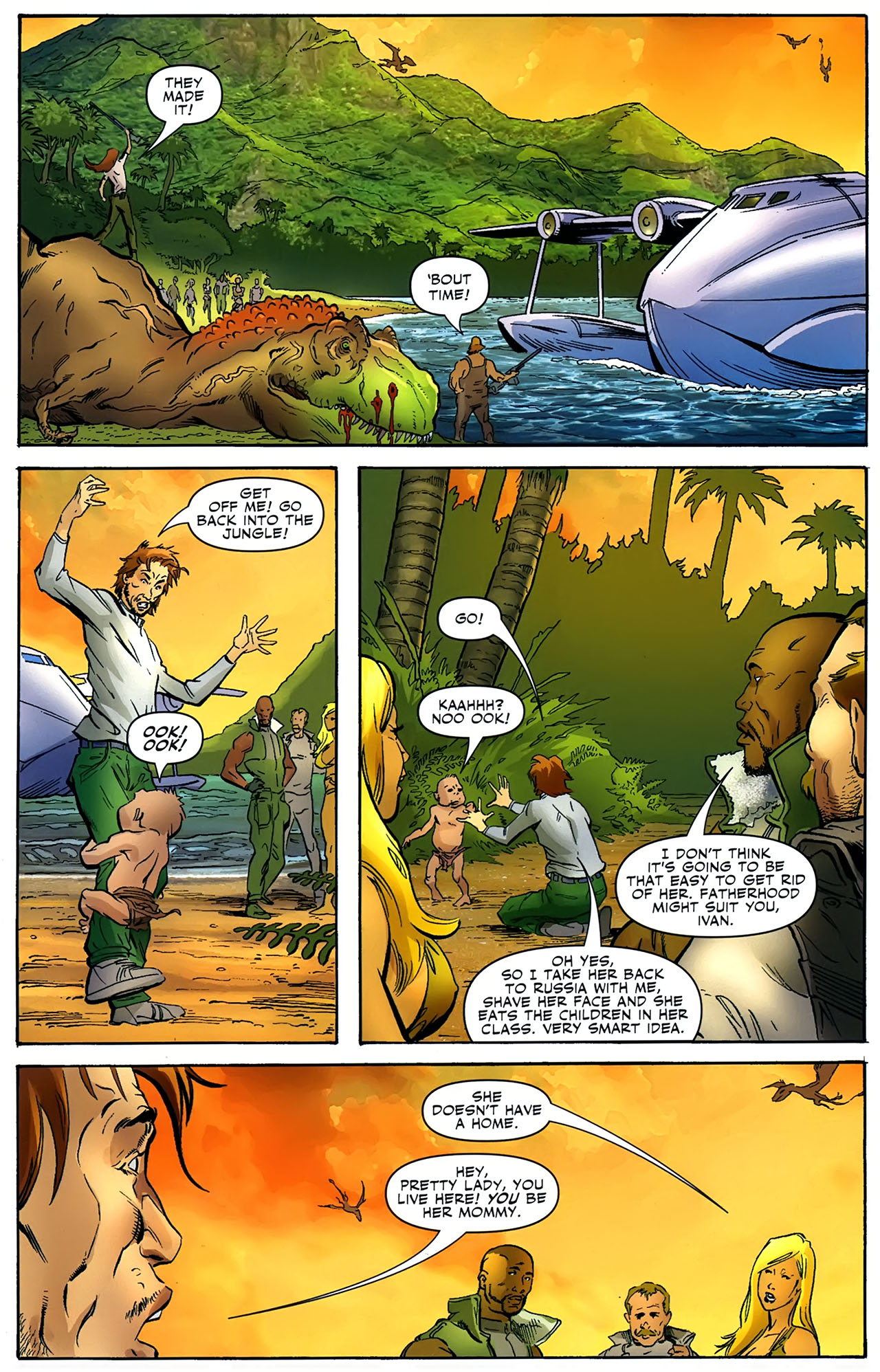 Read online Shanna the She-Devil: Survival of the Fittest comic -  Issue #4 - 17