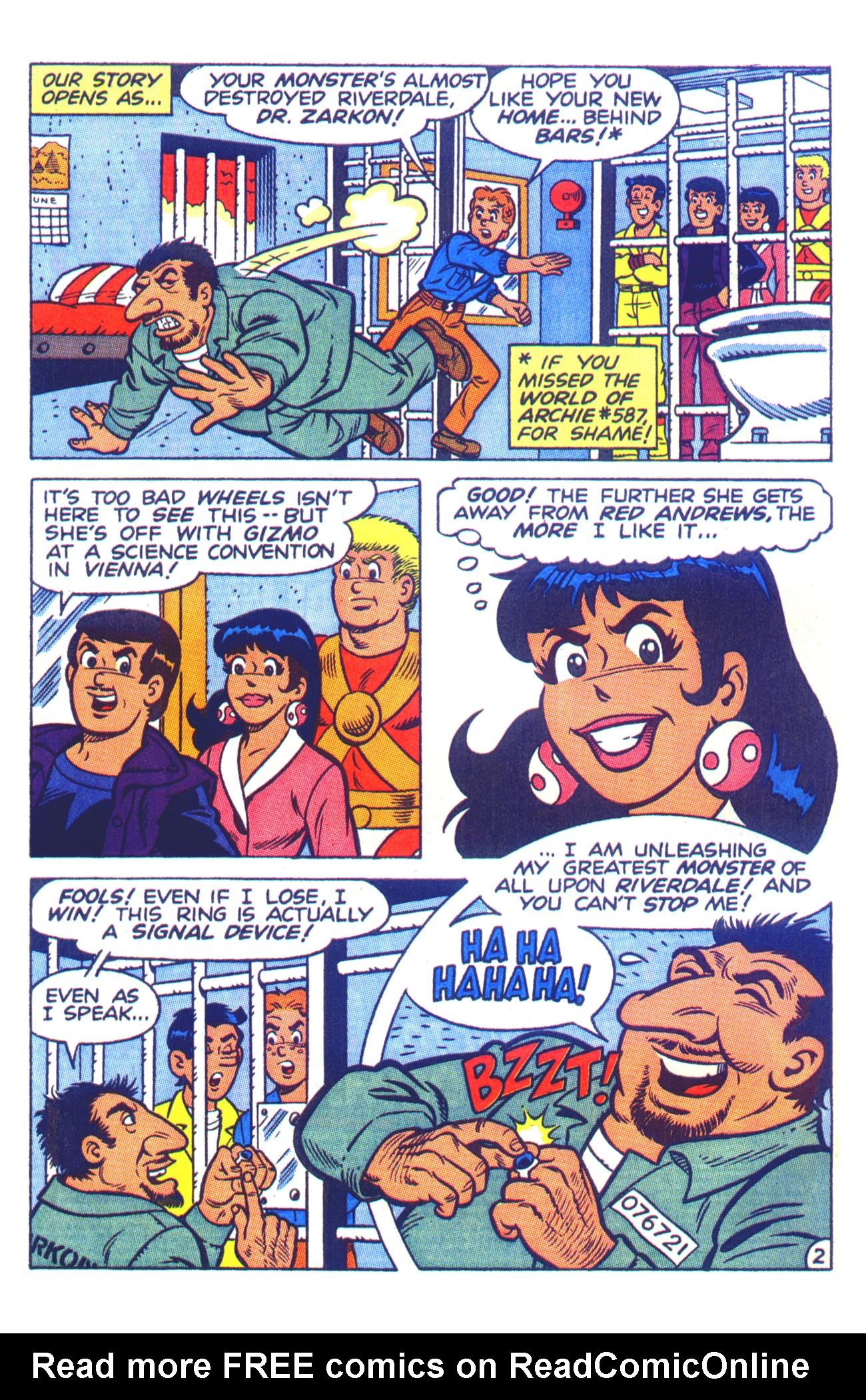 Read online Archie Giant Series Magazine comic -  Issue #599 - 4